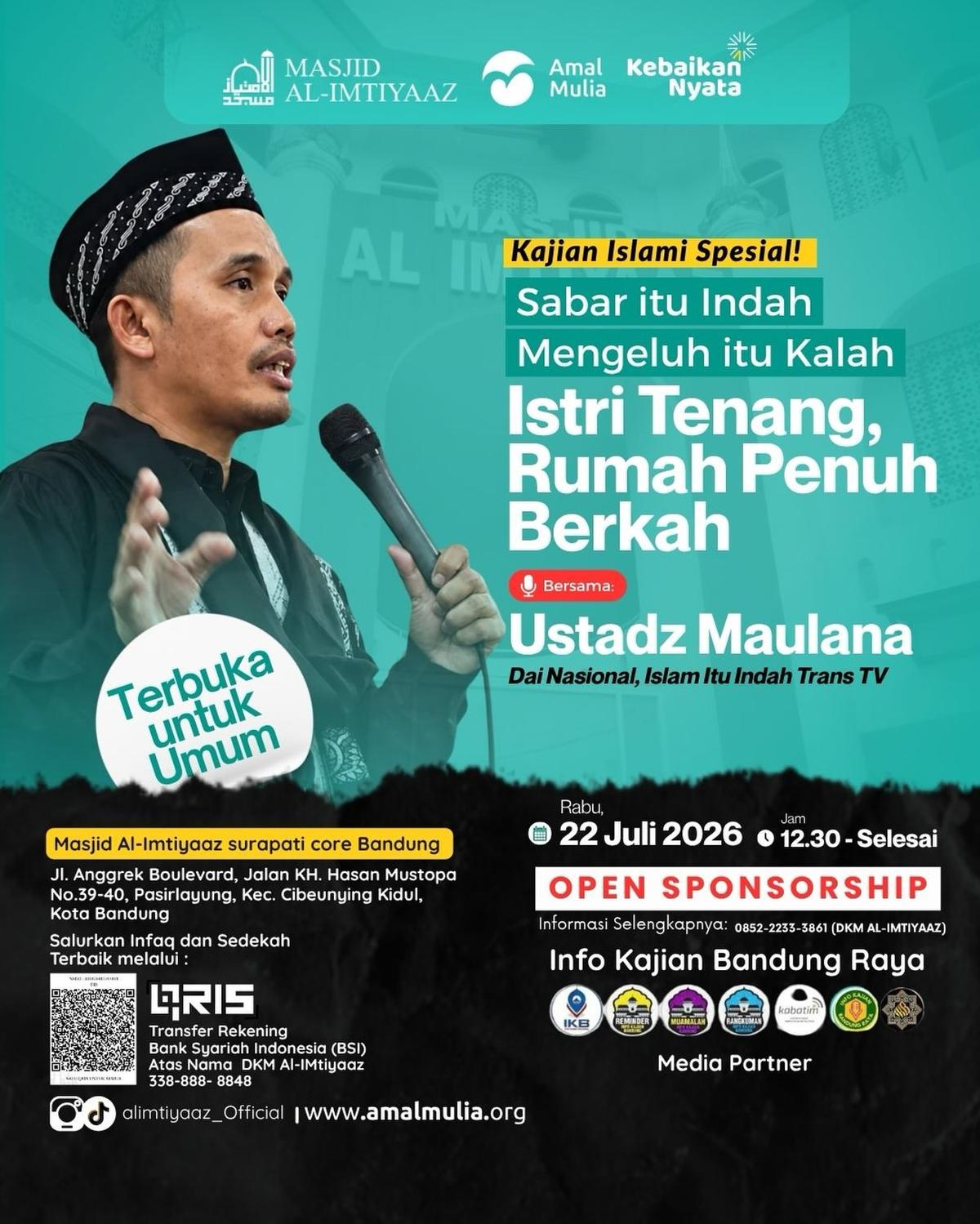 Istri Tenang, Rumah Penuh Berkah
