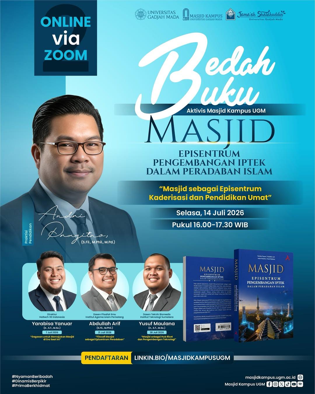 Bedah Buku Masjid: Episentrum Pengembangan IPTEK dalam Peradaban Islam