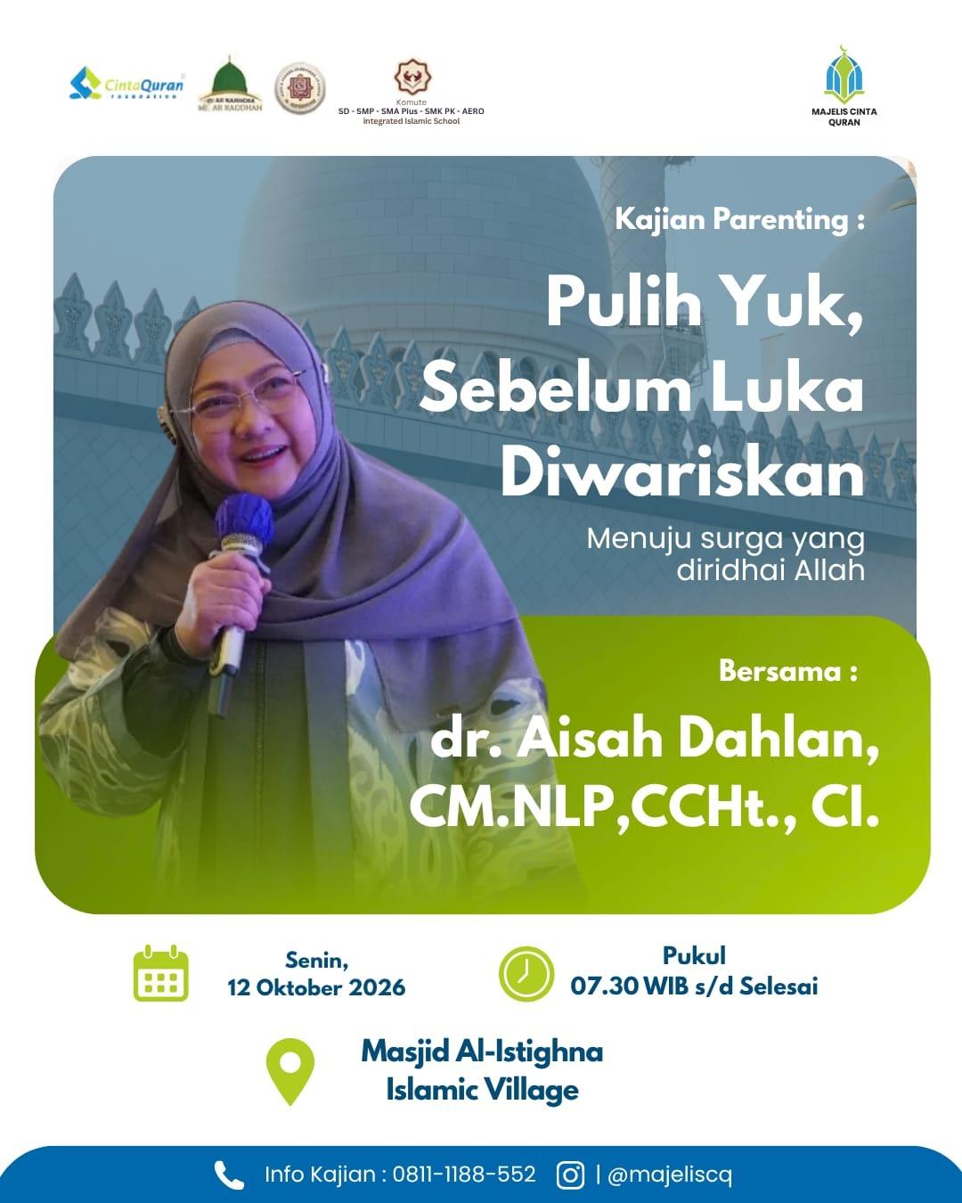 Kajian Parenting: Pulih Yuk, Sebelum Luka Diwariskan