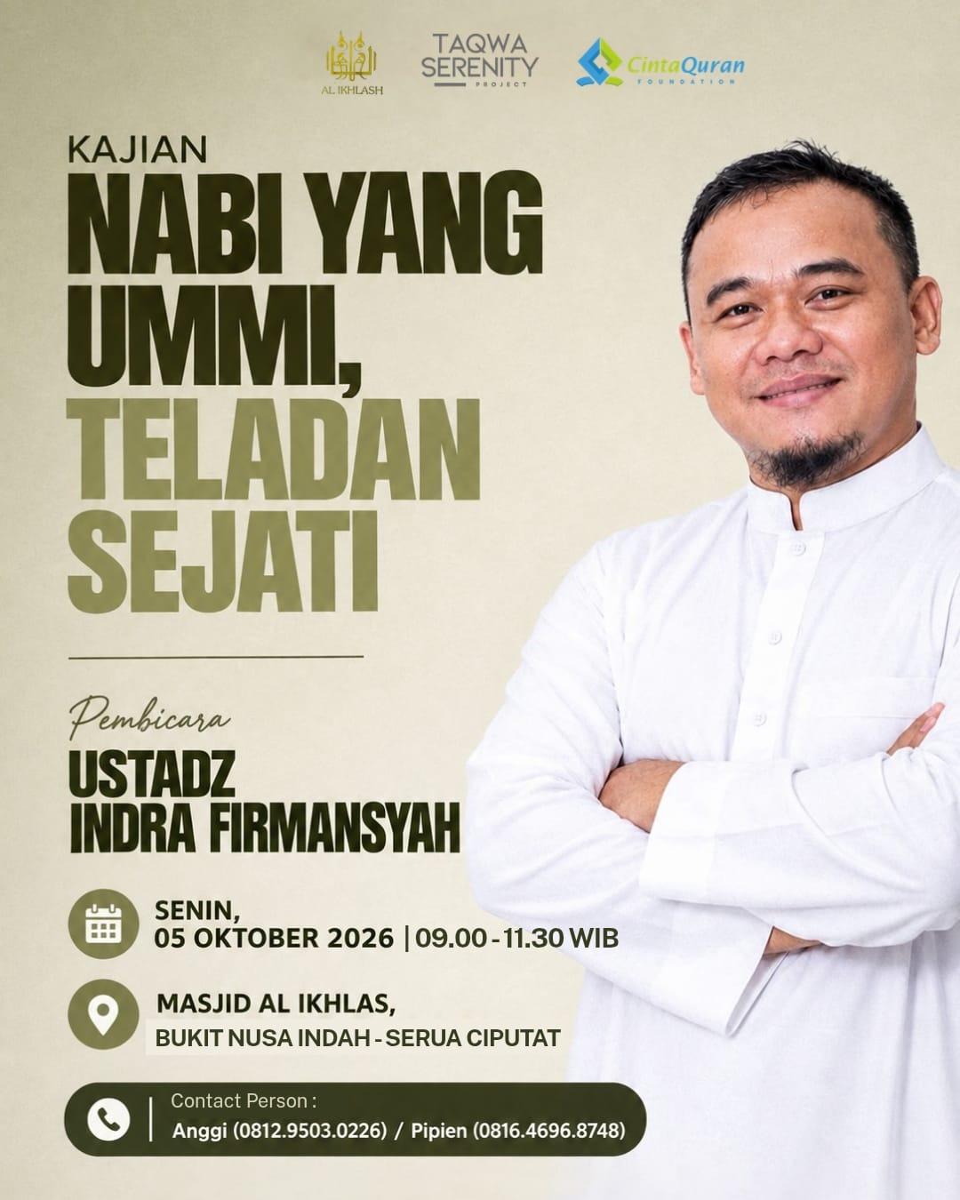 Nabi yang Ummi, Teladan Sejati