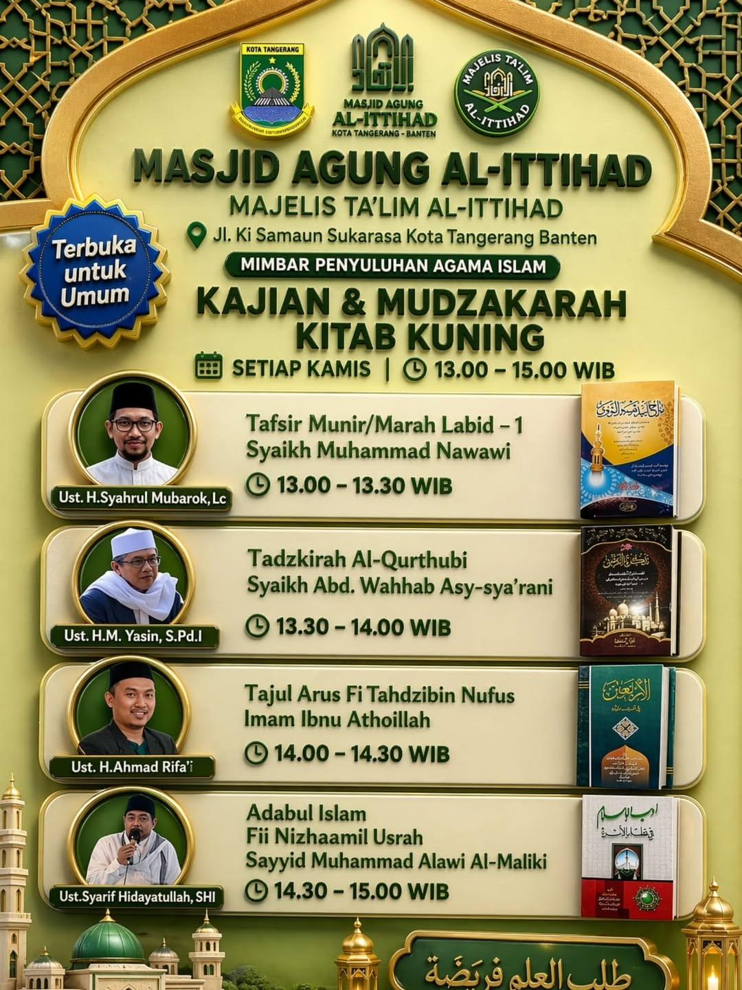 Kajian & Mudzakarah Kitab Kuning