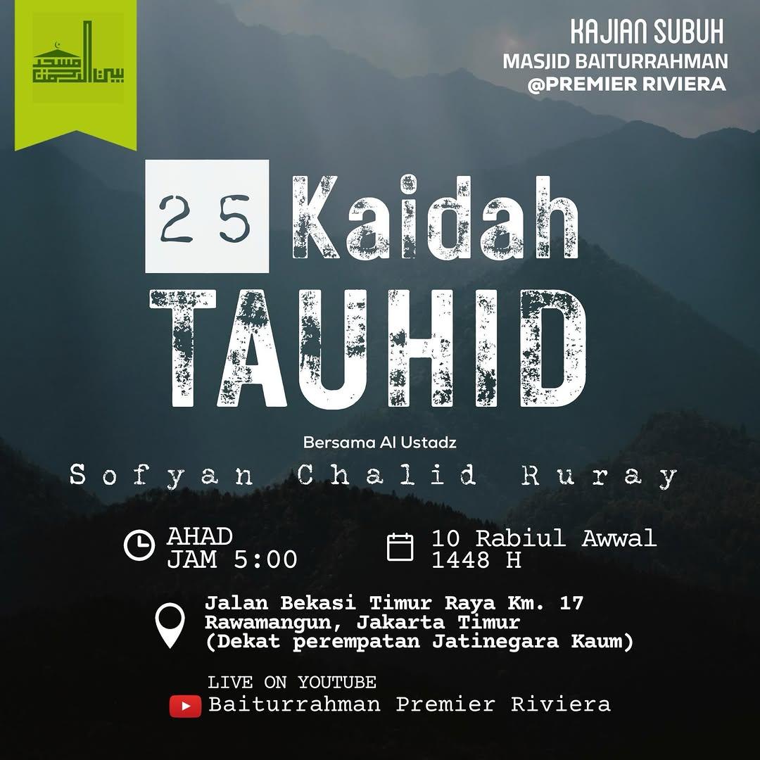 Kajian Kaidah Tauhid