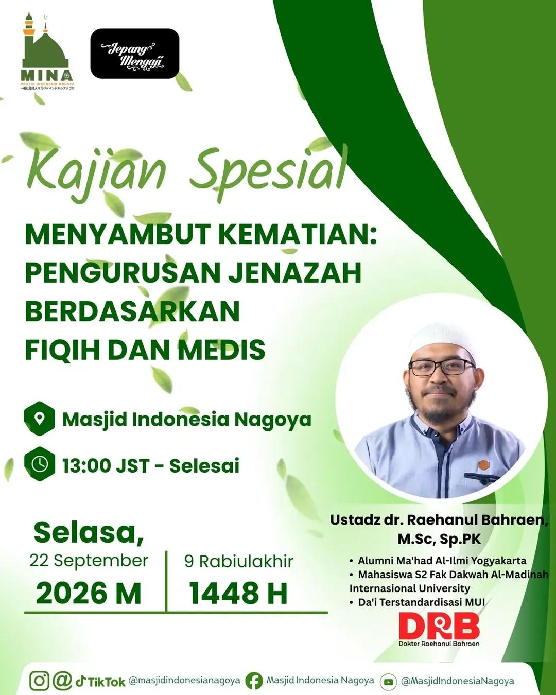 Menyambut Kematian: Pengurusan Jenazah Berdasarkan Fiqih dan Medis