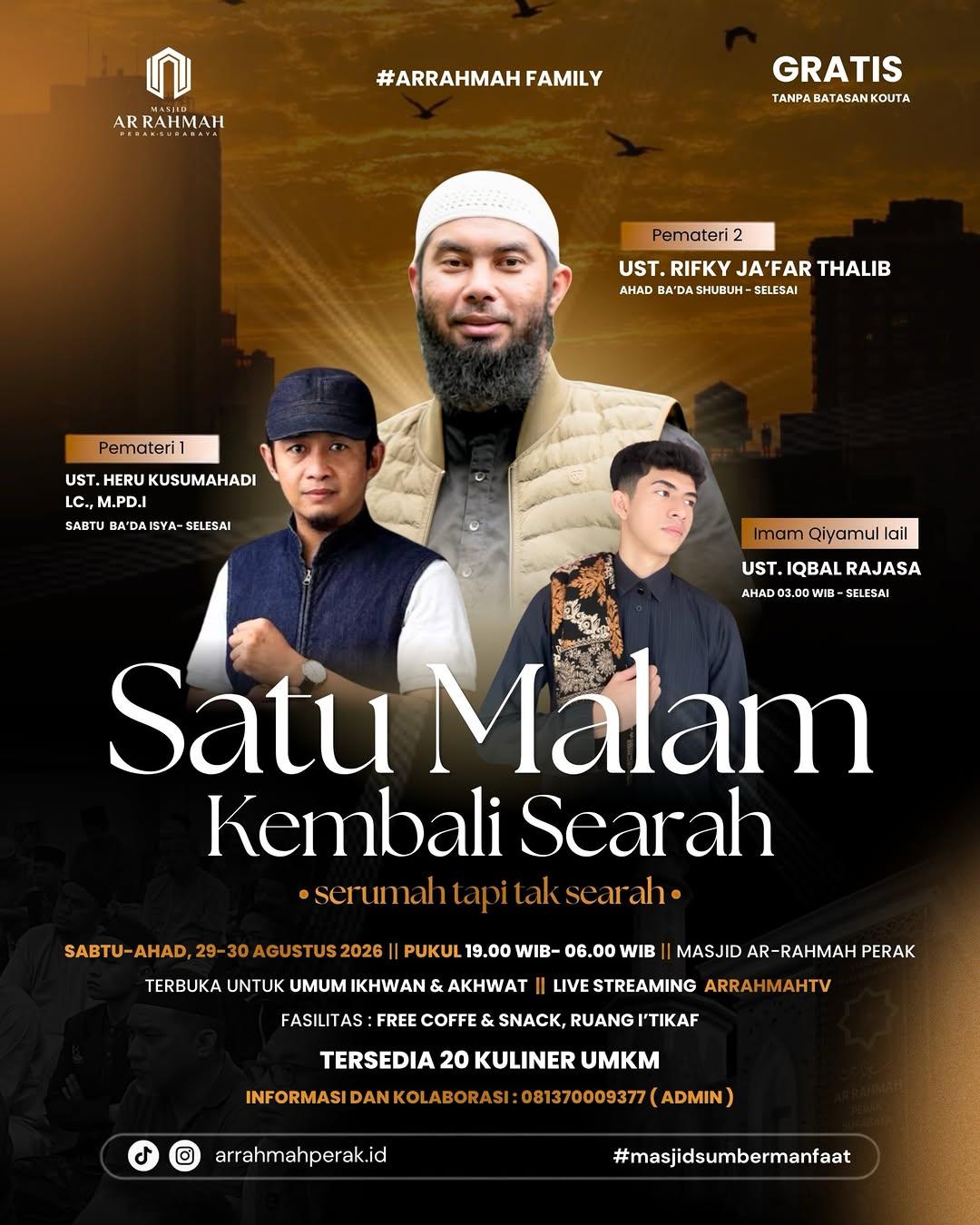 SATU MALAM KEMBALI SEARAH: Serumah Tapi Tak Searah