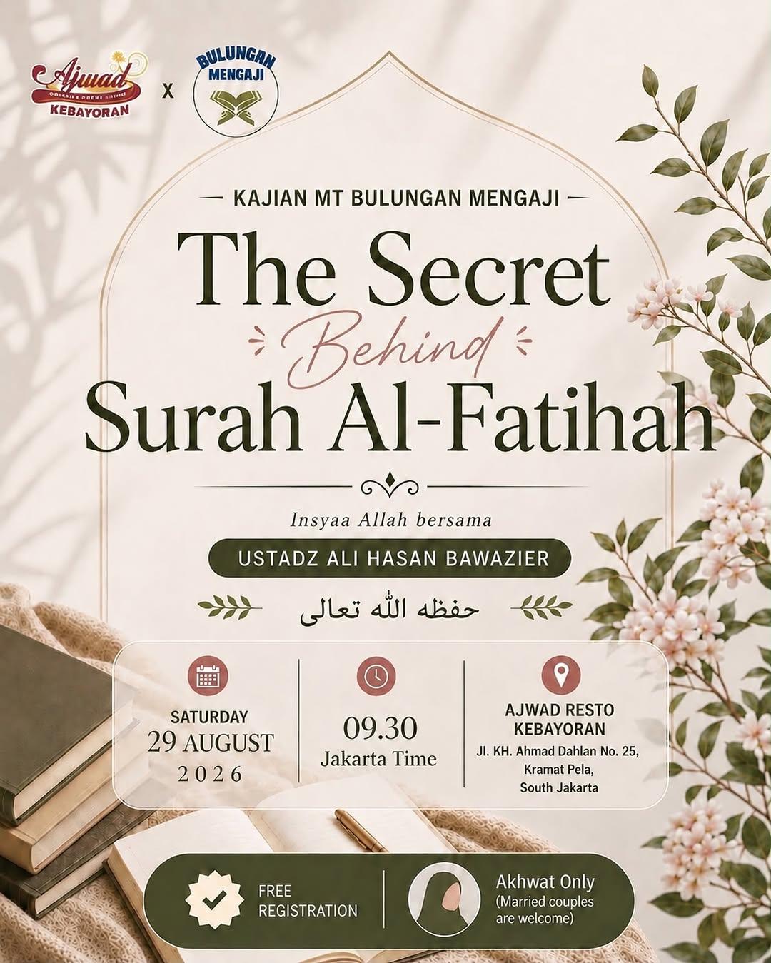 The Secret Behind Surah Al-Fatihah