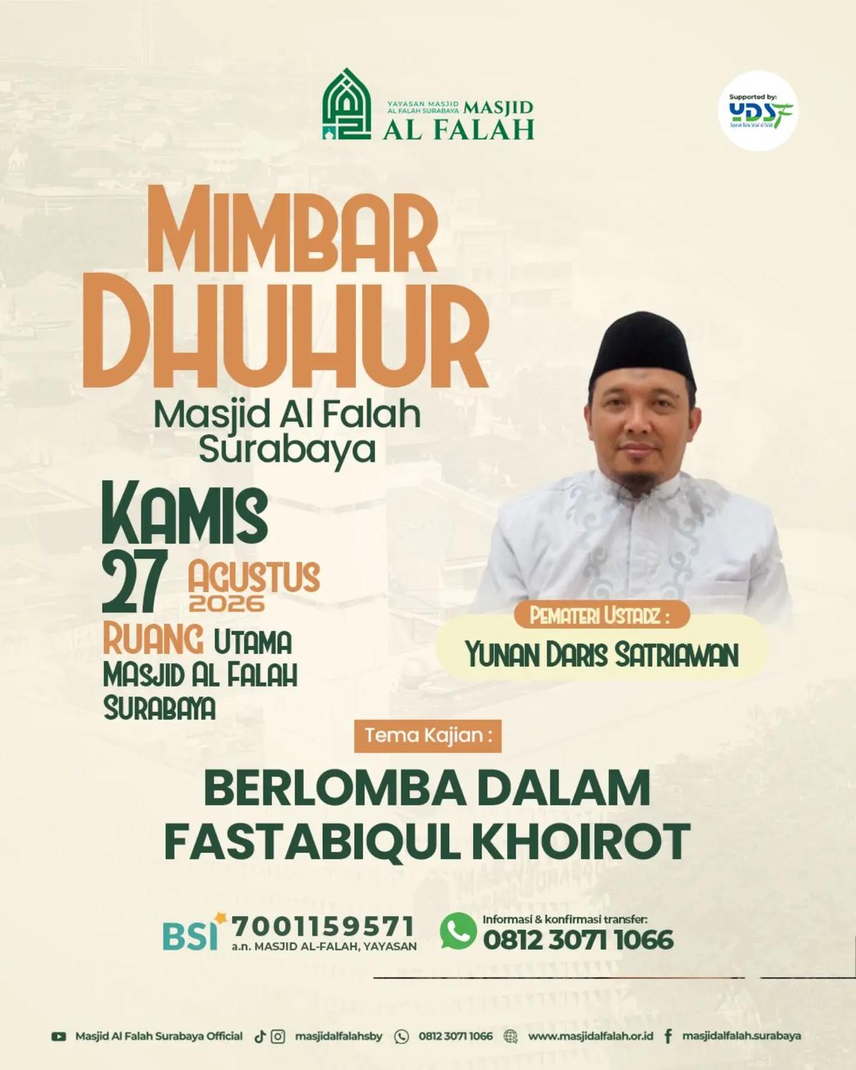 BERLOMBA DALAM FASTABIQUL KHOIROT