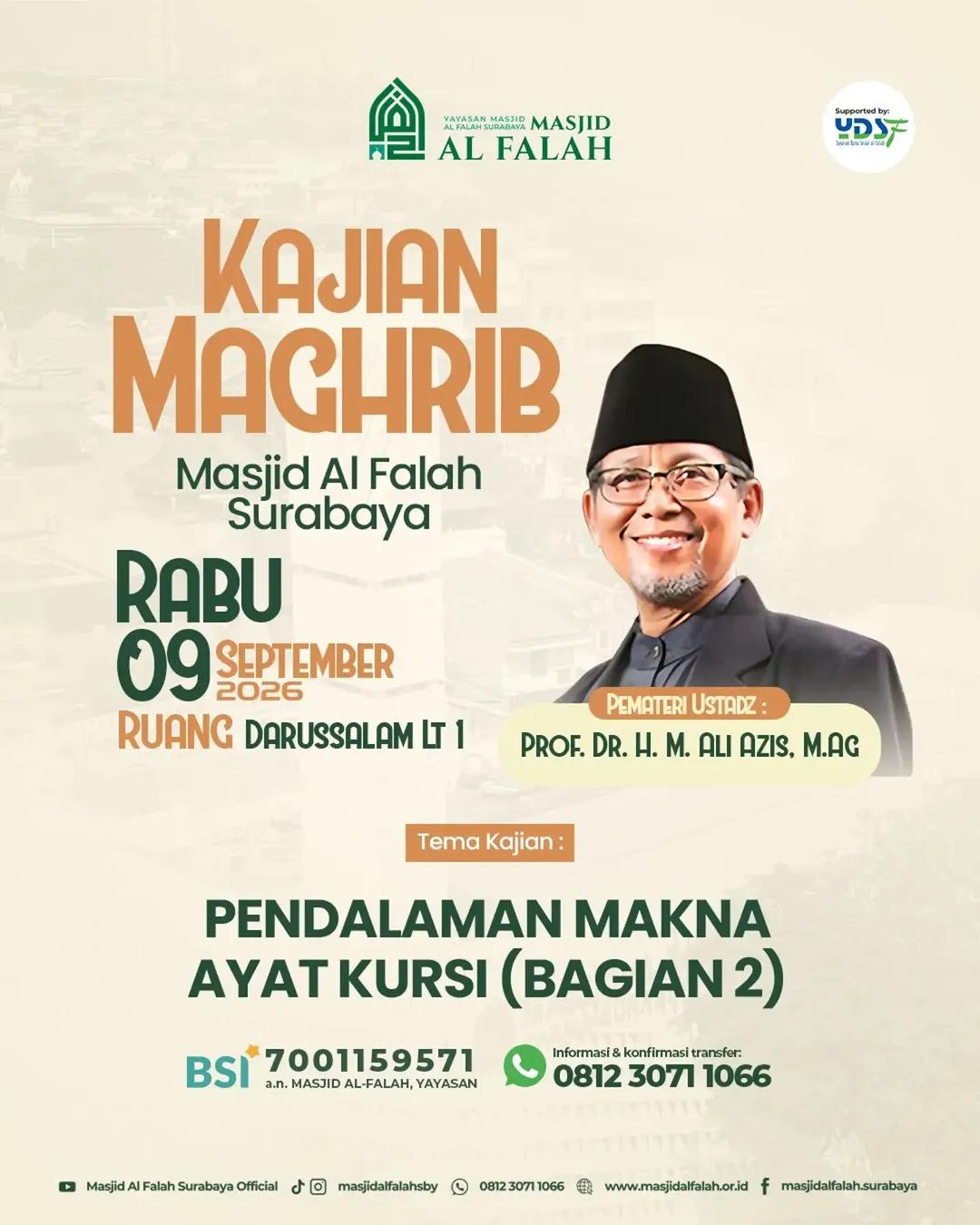 PENDALAMAN MAKNA AYAT KURSI (BAGIAN 2)