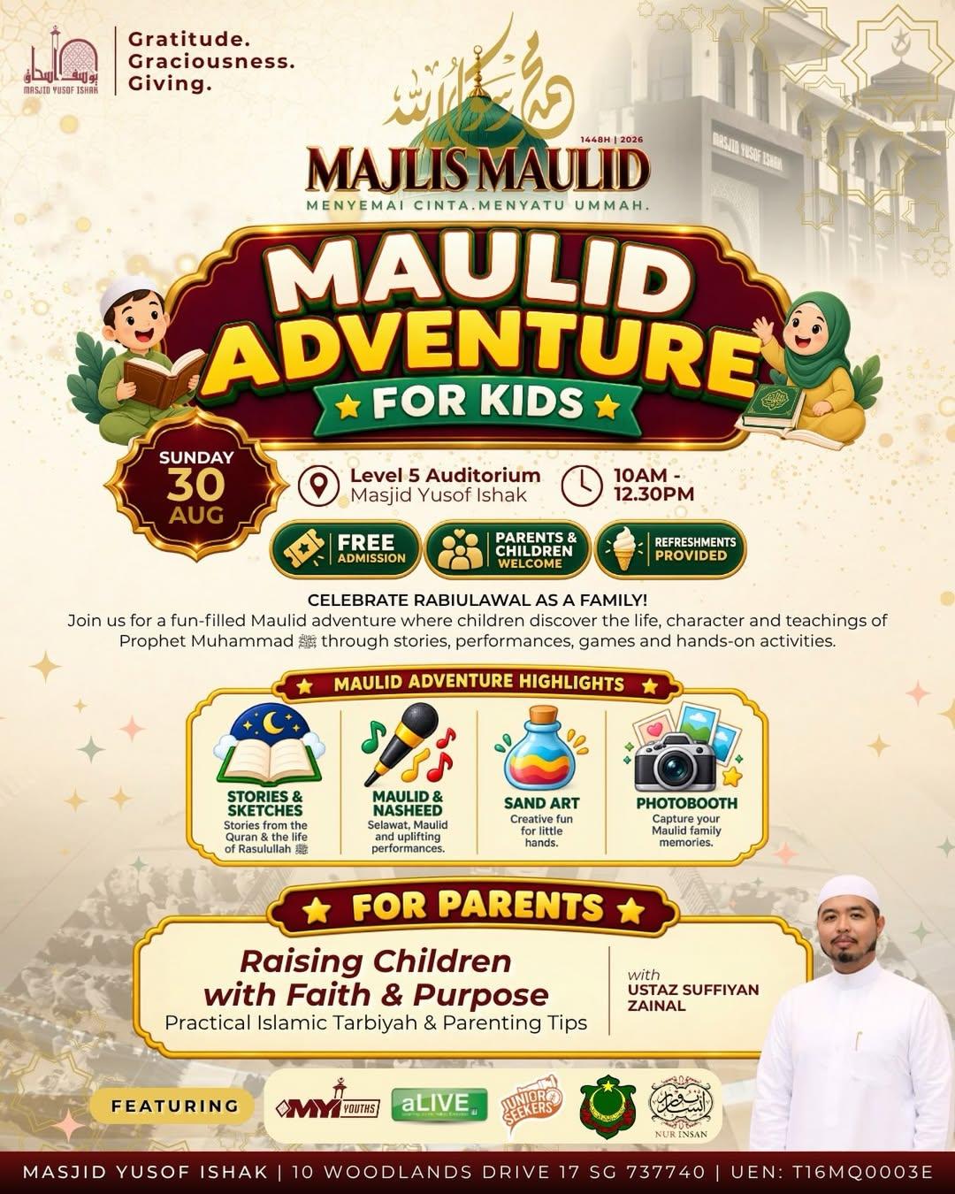 Maulid Adventure for Kids 2026