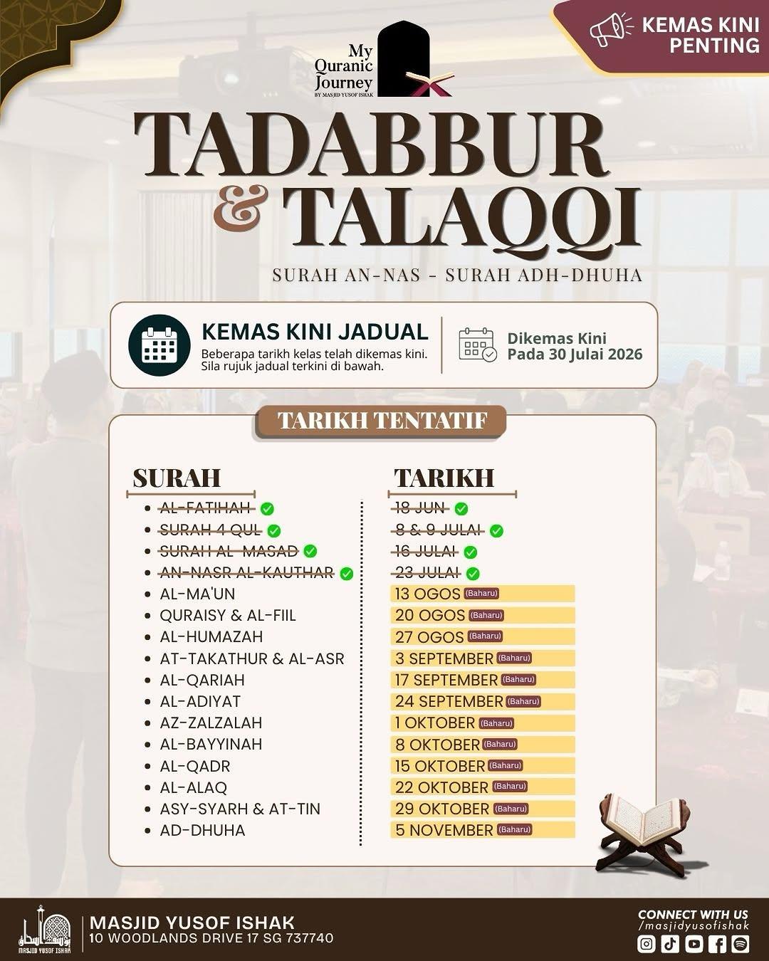 MQJ Tadabbur & Talaqqi