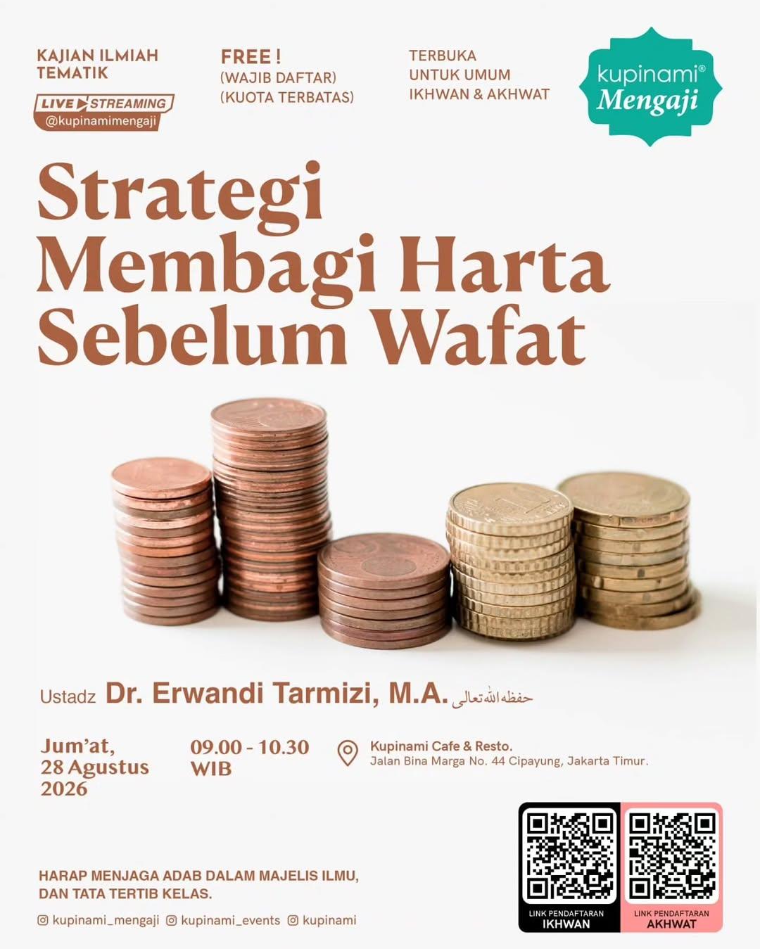 STRATEGI MEMBAGI HARTA SEBELUM WAFAT