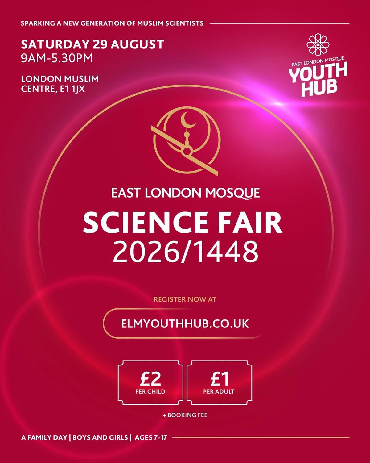 East London Mosque Science Fair 2026