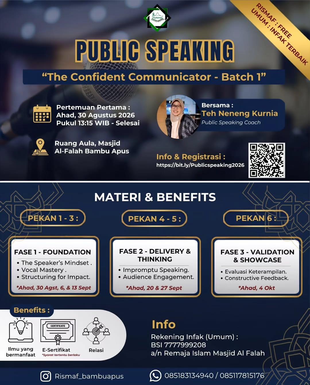 Public Speaking - The Confident Communicator Batch 1