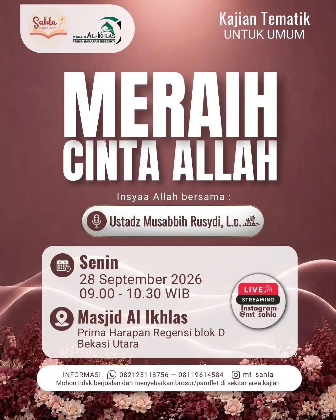 Meraih Cinta Allah