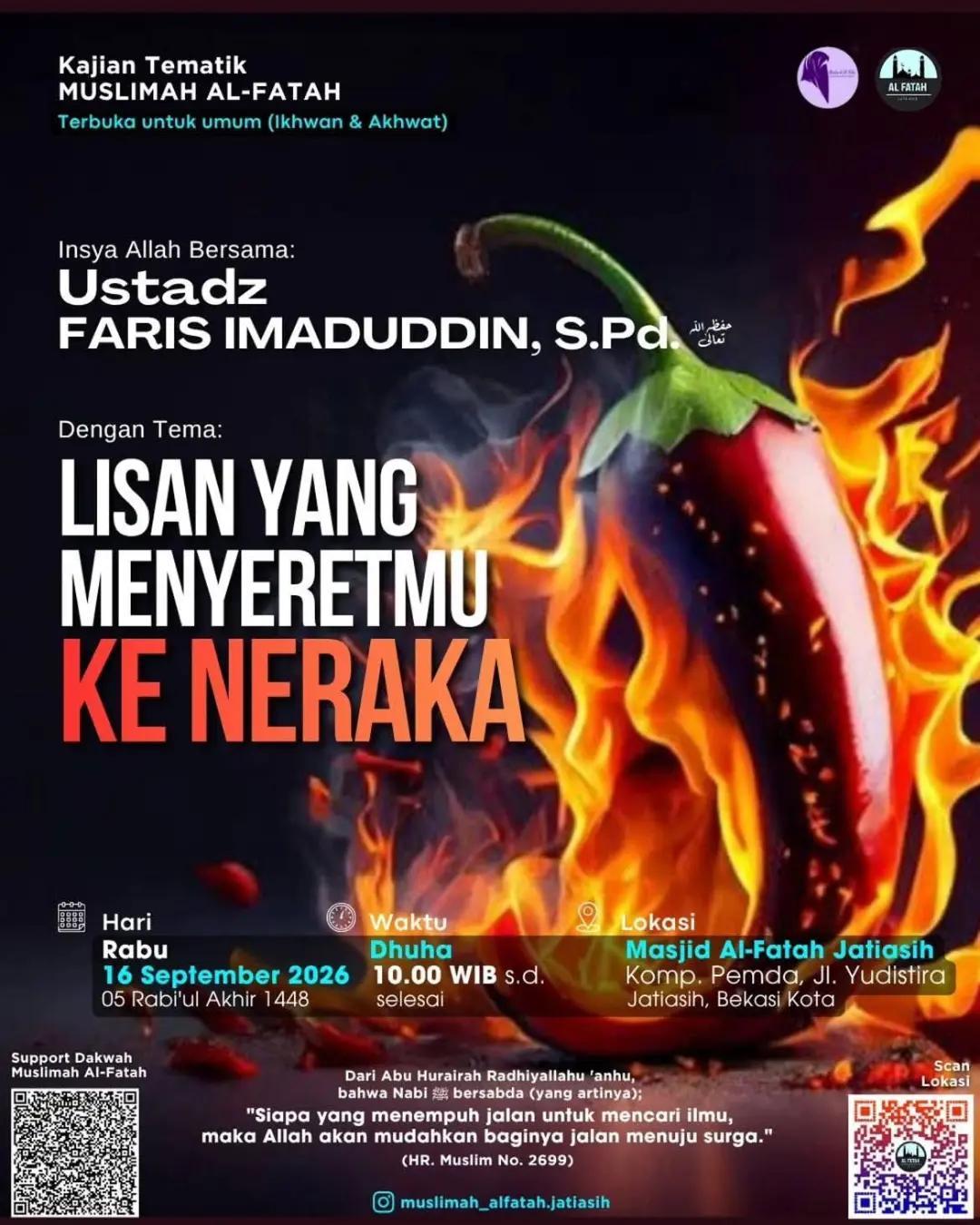 Lisan Yang Menyeretmu Ke Neraka