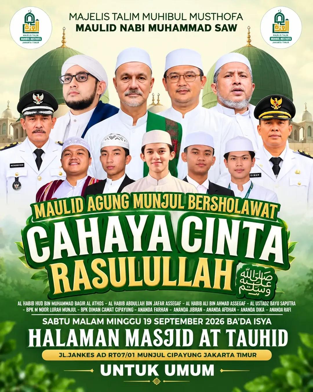 Maulid Agung Nabi Muhammad SAW: Cahaya Cinta Rasulullah