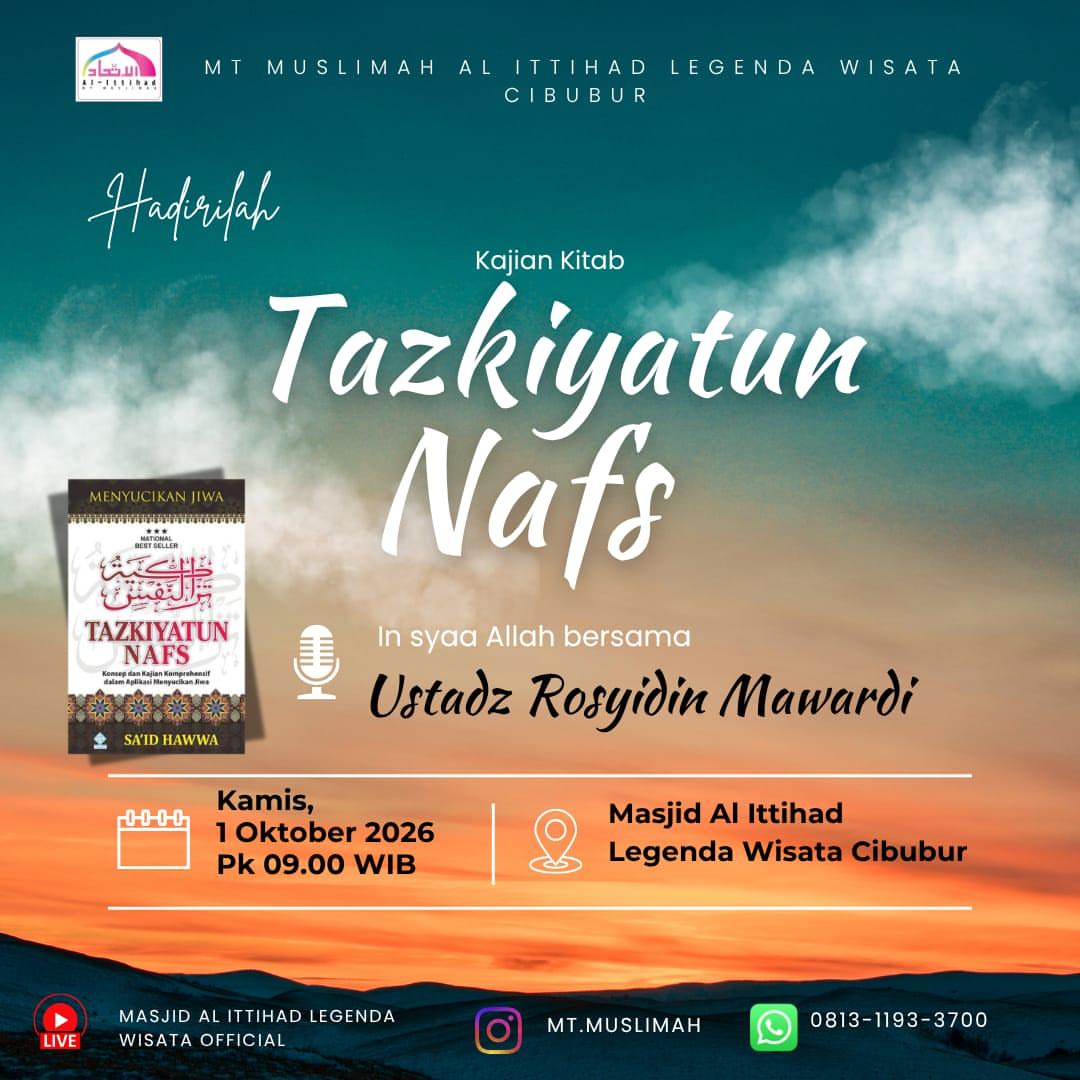 Kajian Kitab Tazkiyatun Nafs