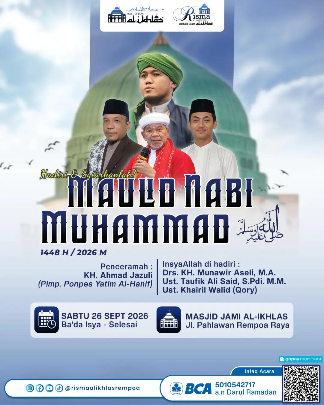 Maulid Nabi Muhammad 1448 H