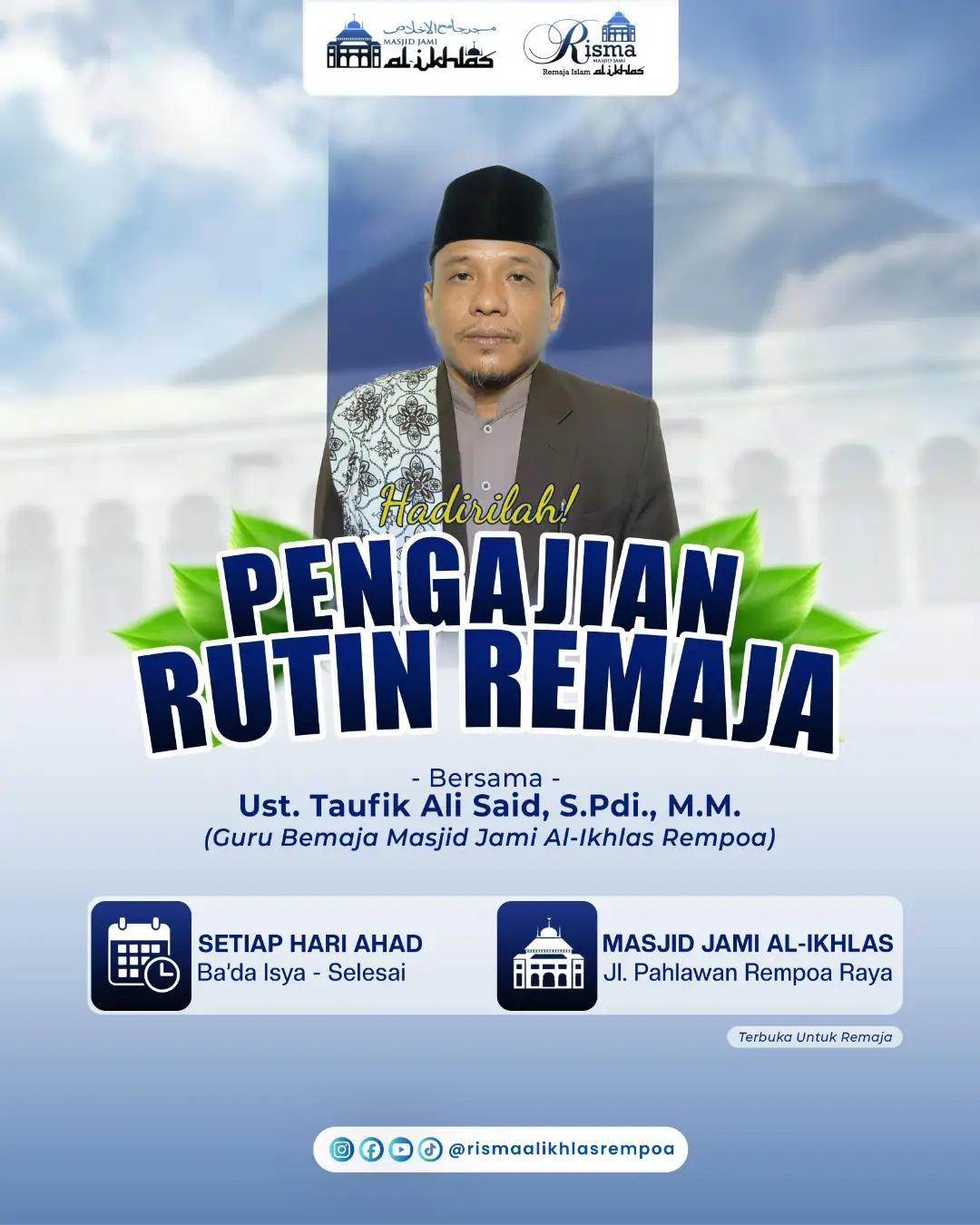 Pengajian Rutin Ahad