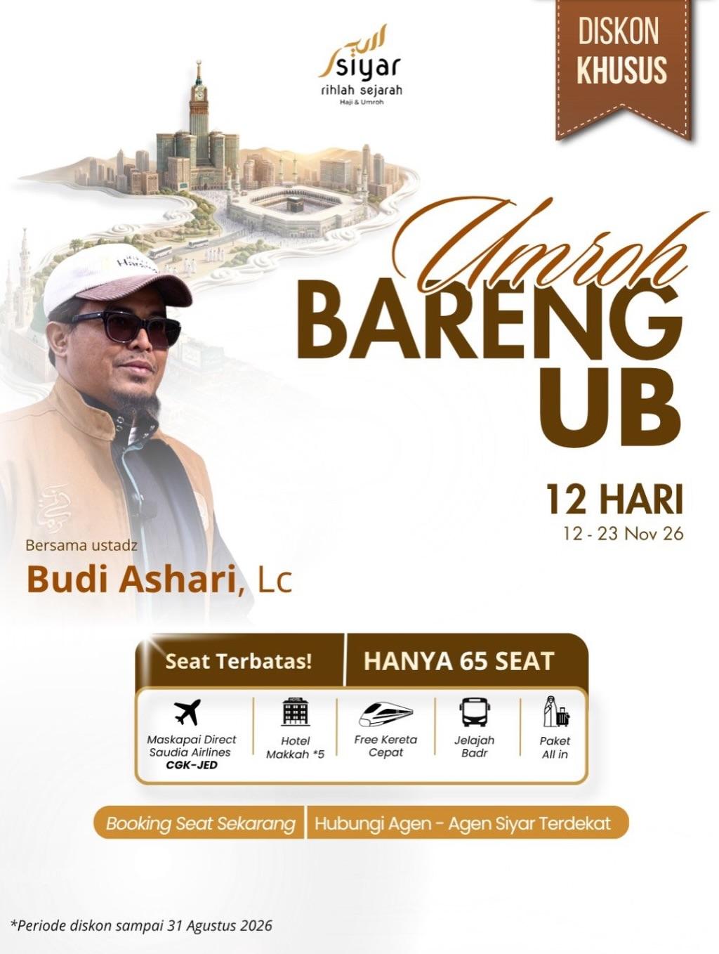 Paket Umroh Bareng UB
