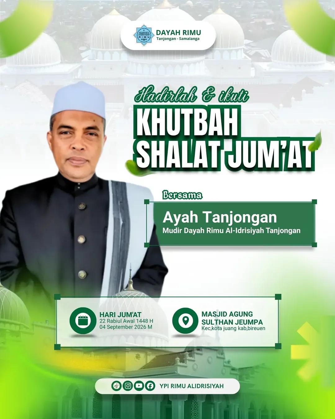 Khutbah Shalat Jum'at