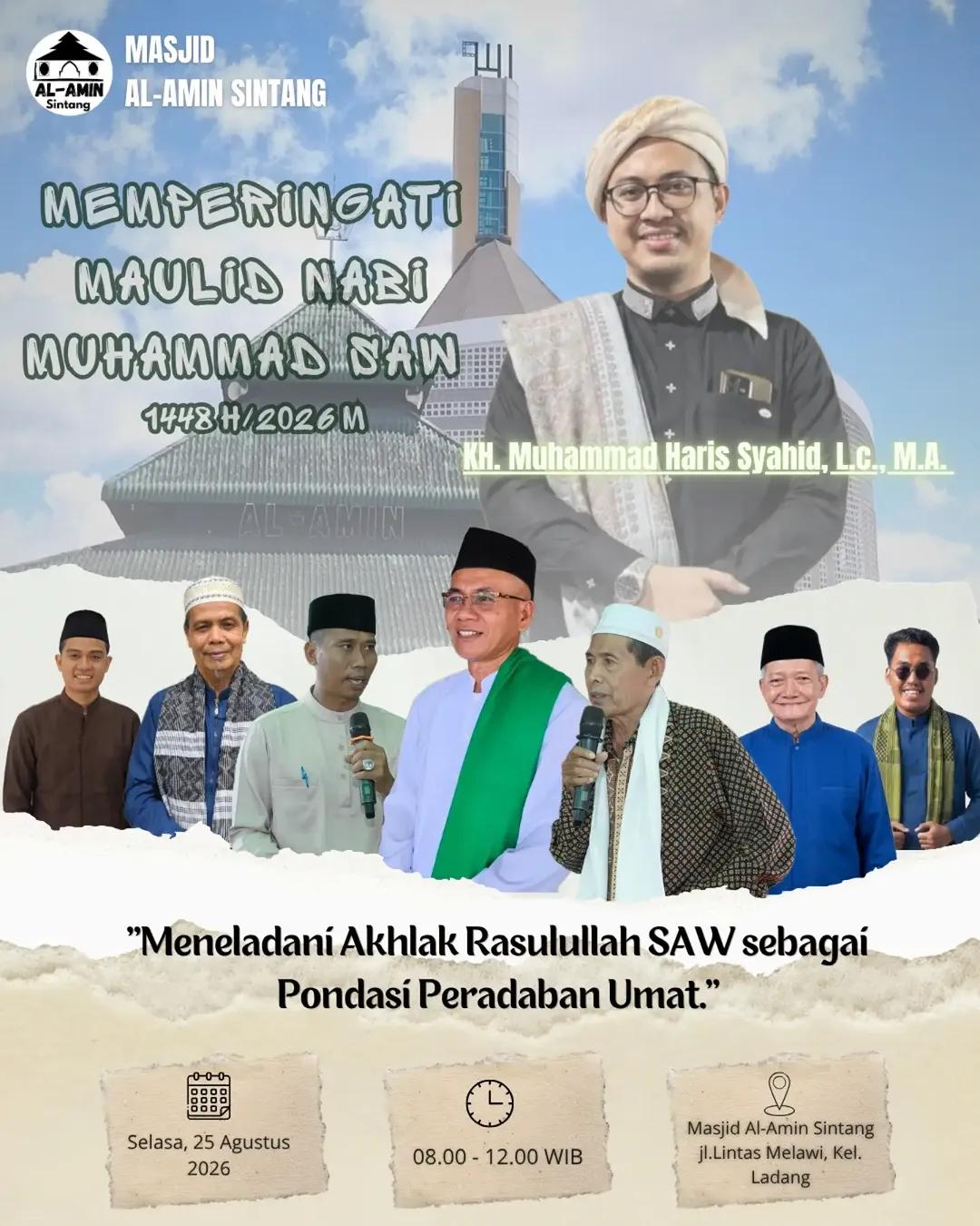 Peringatan Maulid Nabi Muhammad SAW 1448 H