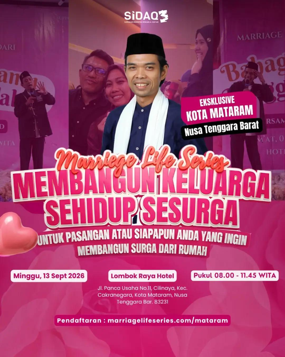 Kajian Pernikahan: Membangun Keluarga Sehidup Sesurga
