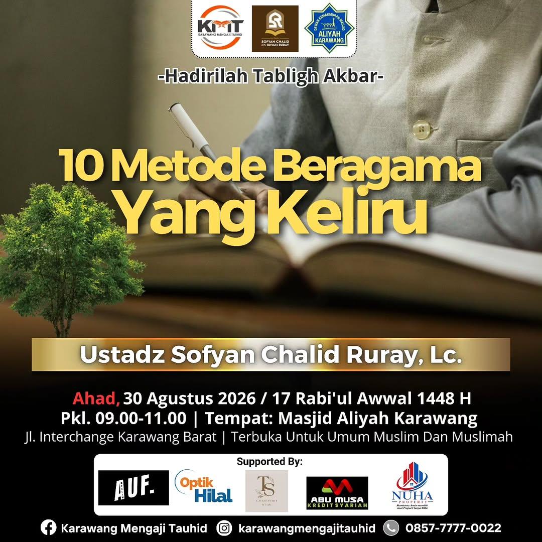 Tabligh Akbar - 10 Metode Beragama Yang Keliru