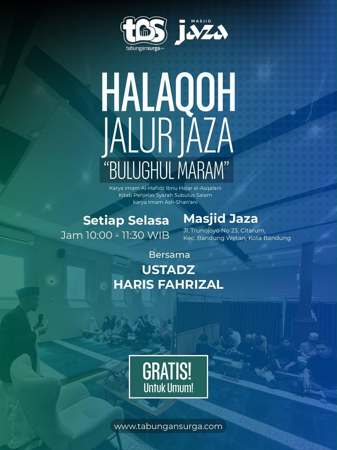 Halaqoh Jalur Jaza: Bulughul Maram