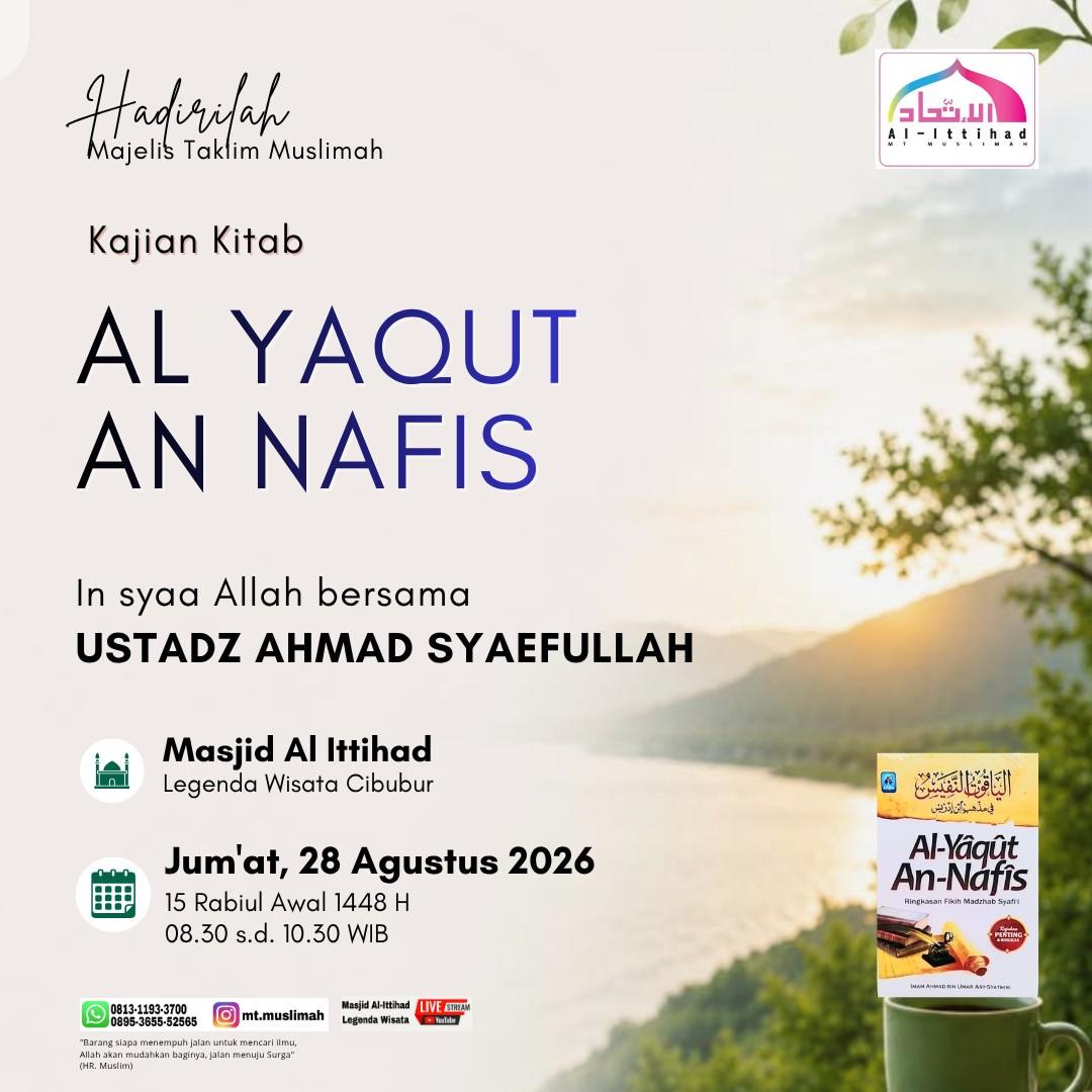 Kajian Kitab Al Yaqut An Nafis