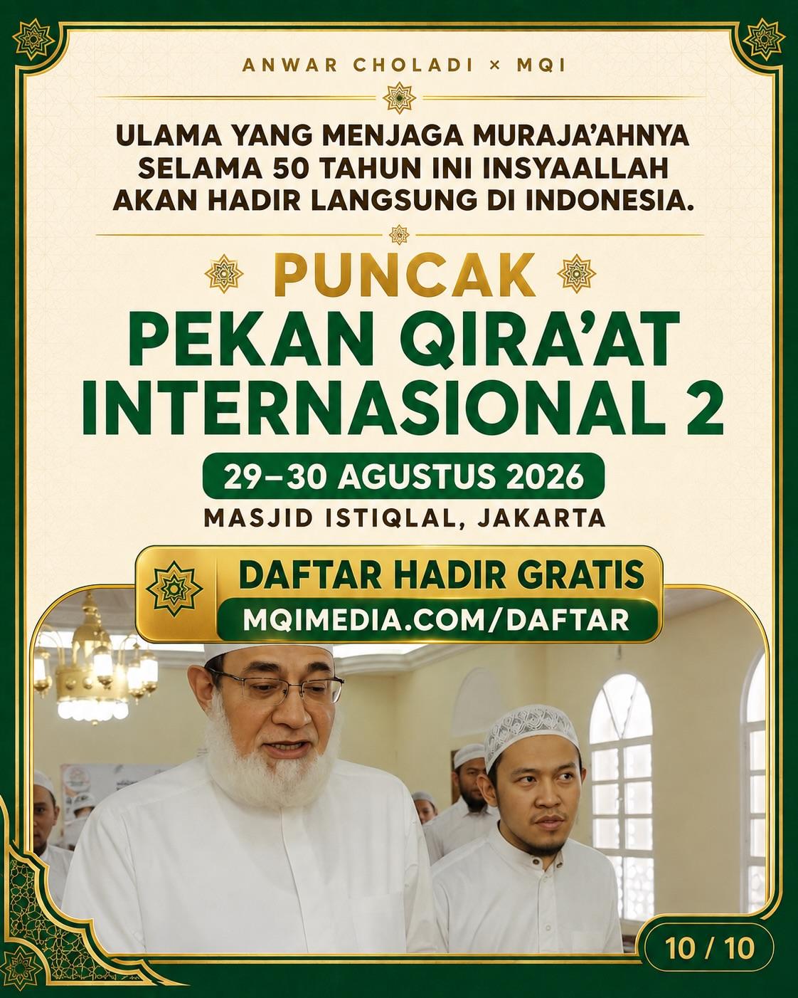 Puncak Pekan Qiraat Internasional 2