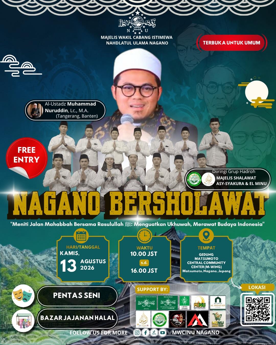 Nagano Bersholawat 2026