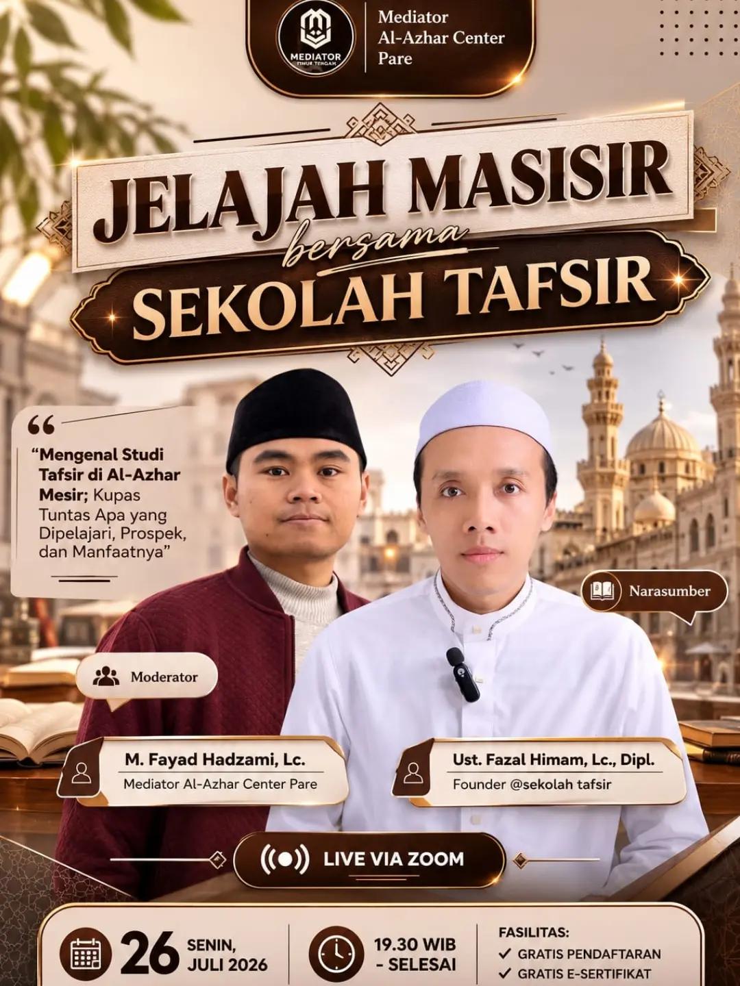 Jelajah Masisir Bersama Sekolah Tafsir