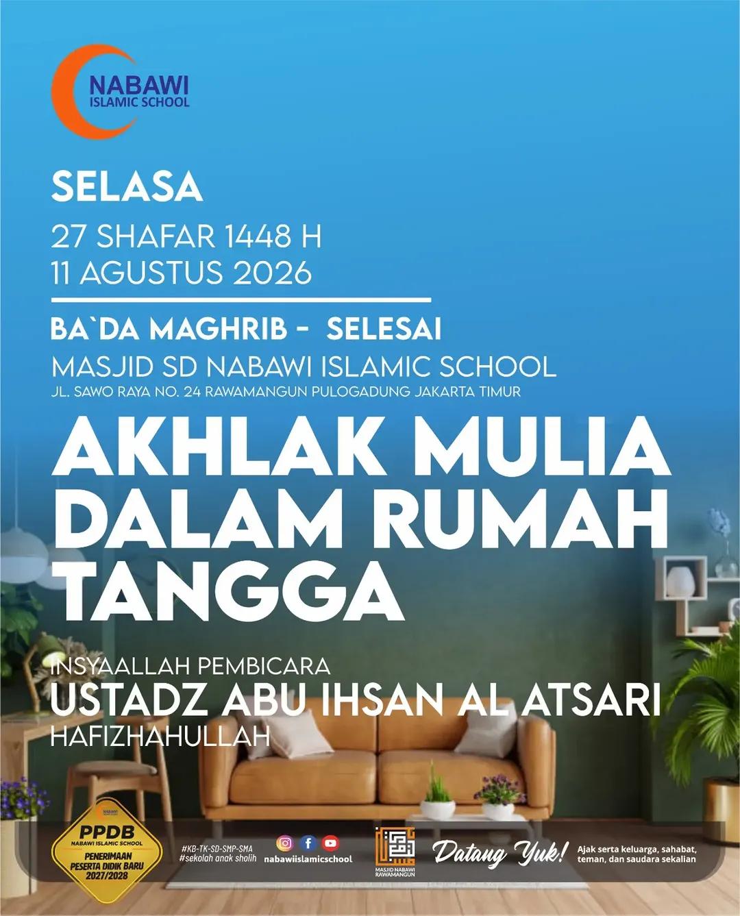 Akhlak Mulia Dalam Rumah Tangga