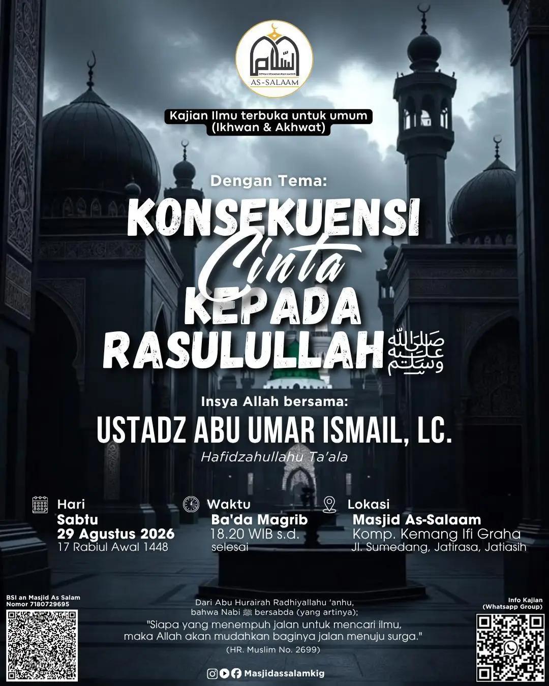 Konsekuensi Ketaatan Kepada Rasulullah
