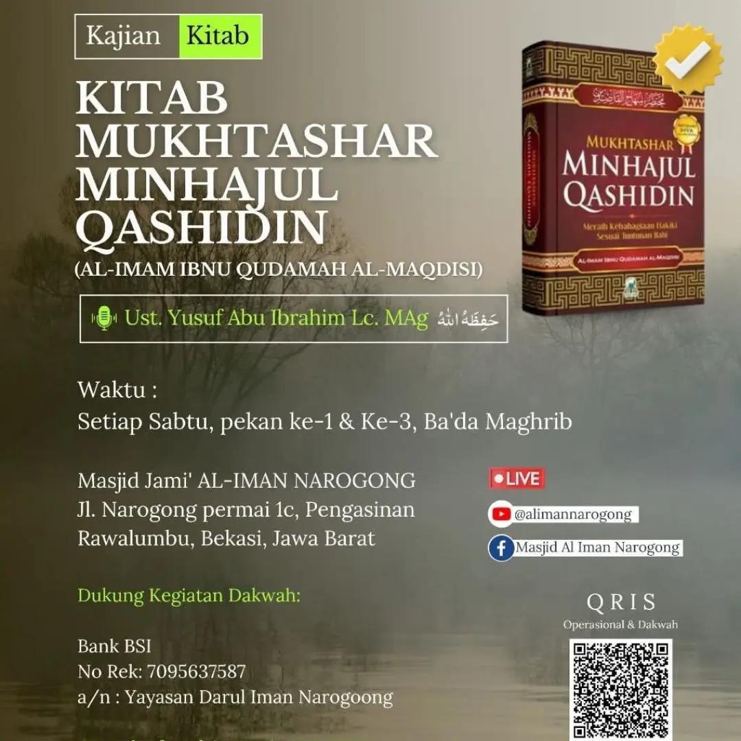 Kajian Kitab Mukhtashar Minhajul Qashidin