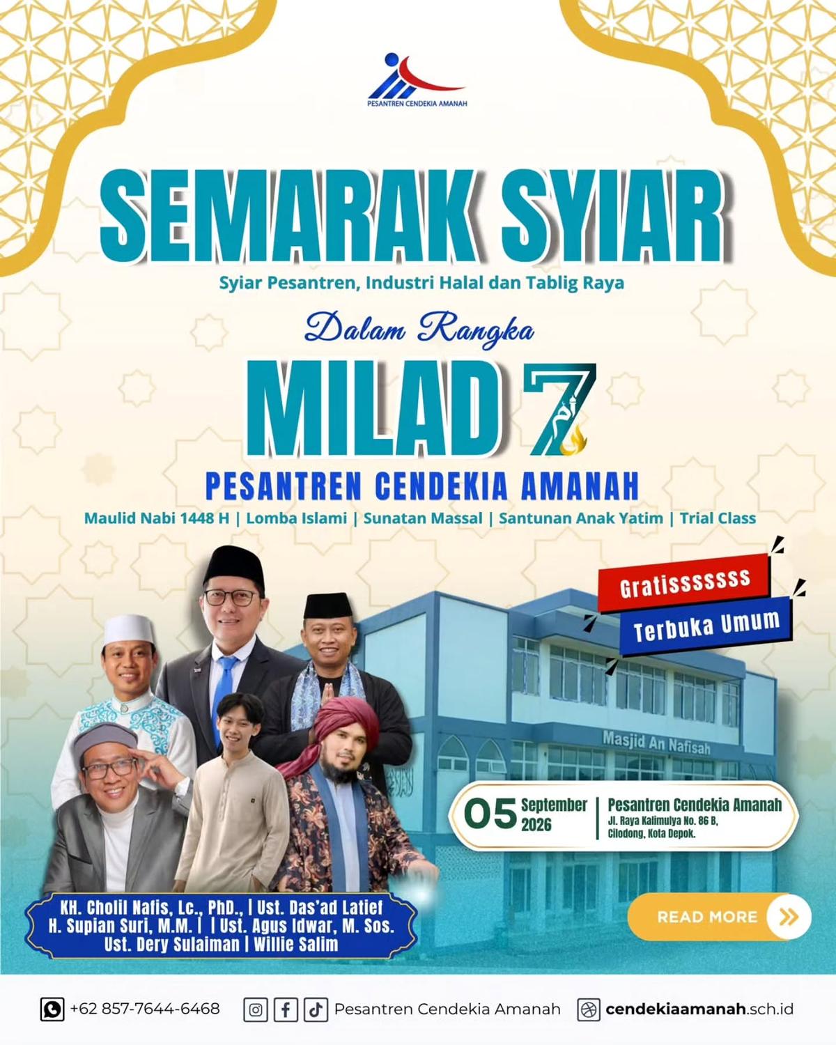 Semarak Syiar: Syiar Pesantren, Industri Halal dan Tablig Raya