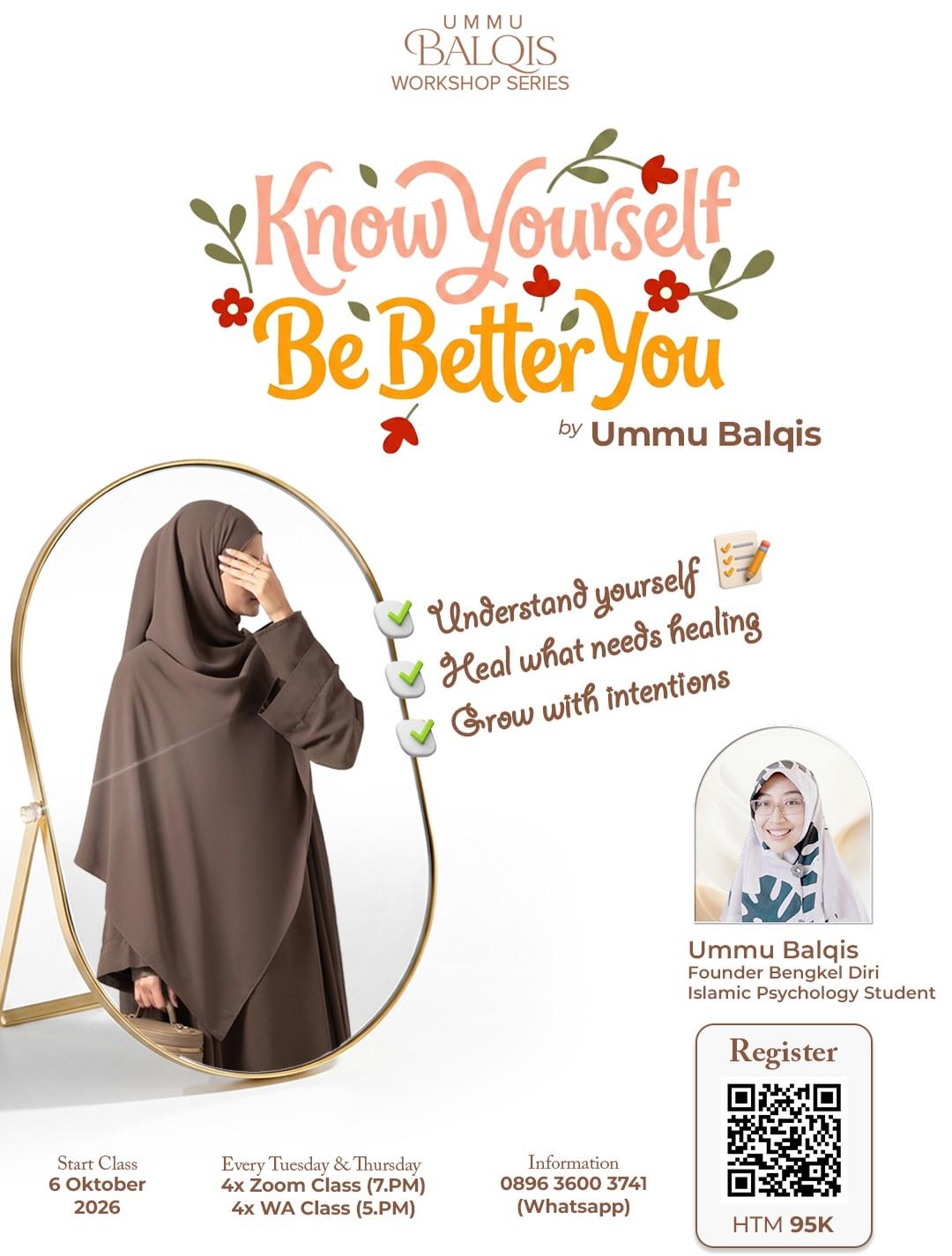 Workshop Series KnowYourself BeBetterYou
