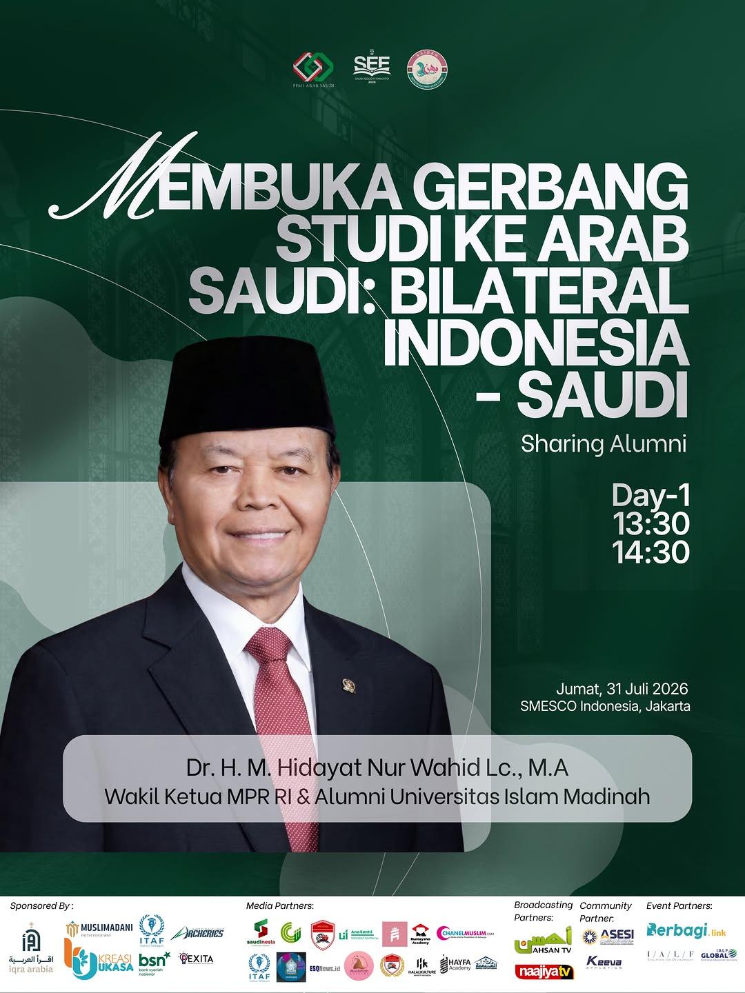 Membuka Gerbang Studi ke Arab Saudi: Bilateral Indonesia - Saudi