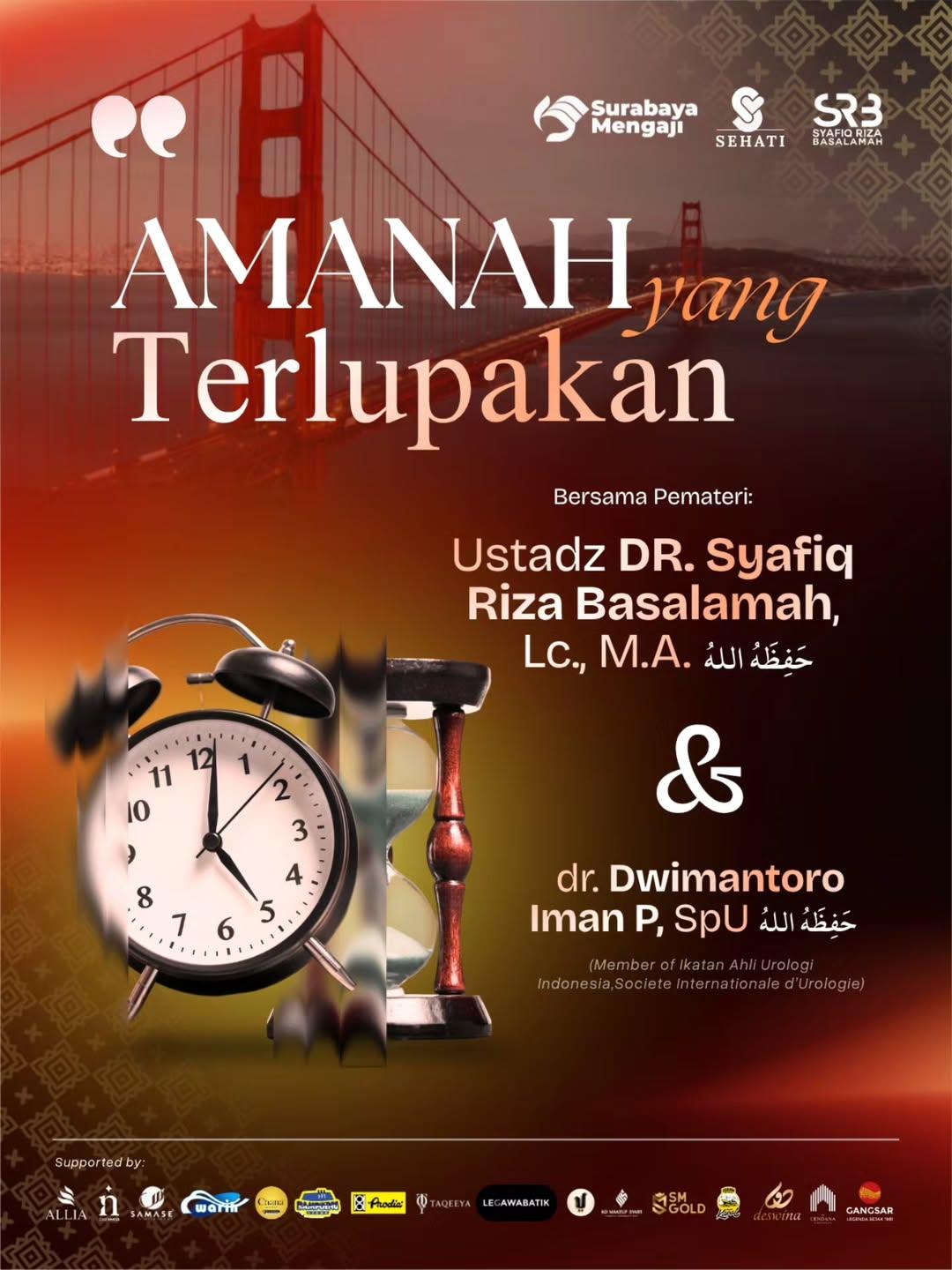 Daurah Khusus: Amanah yang Terlupakan