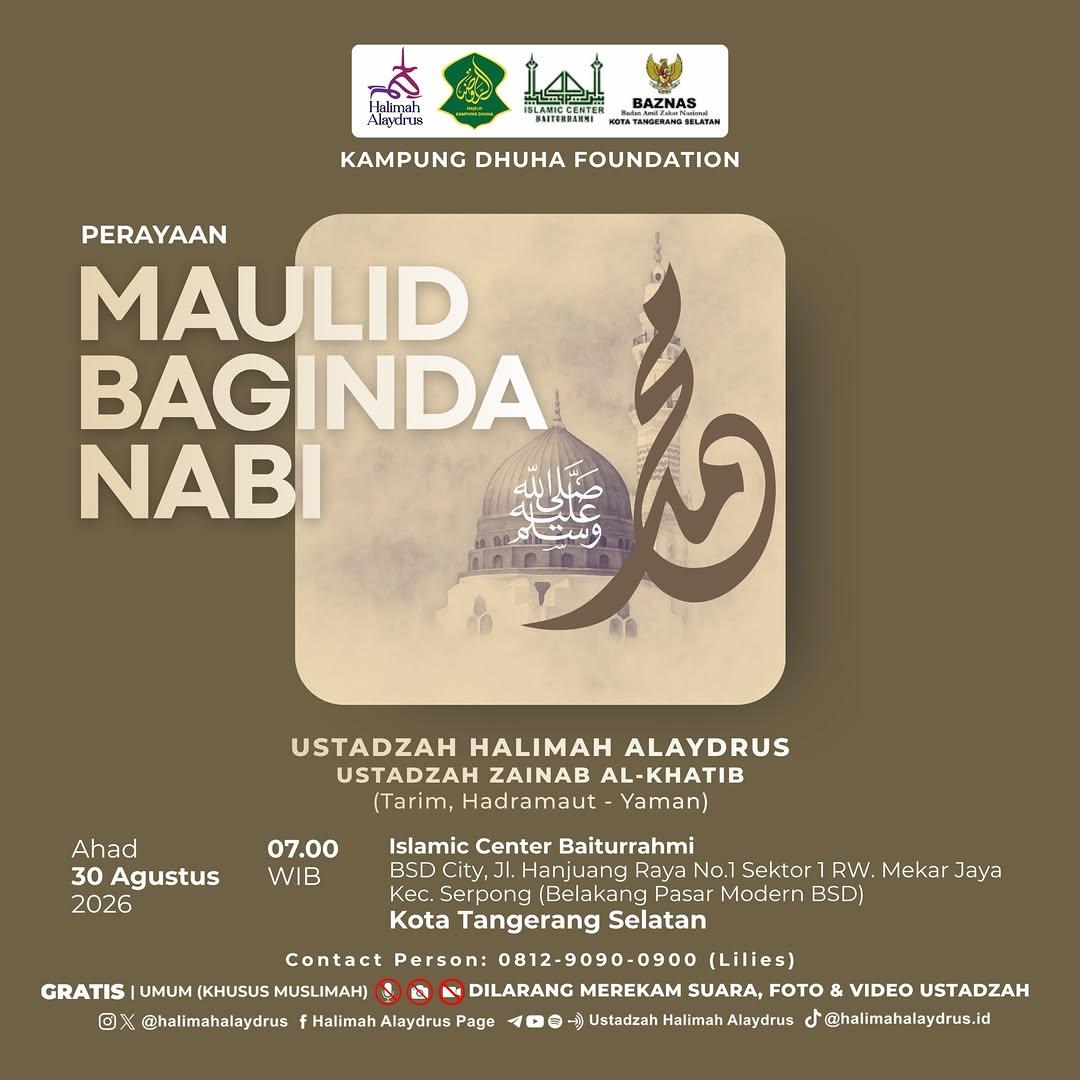 Perayaan Maulid Baginda Nabi