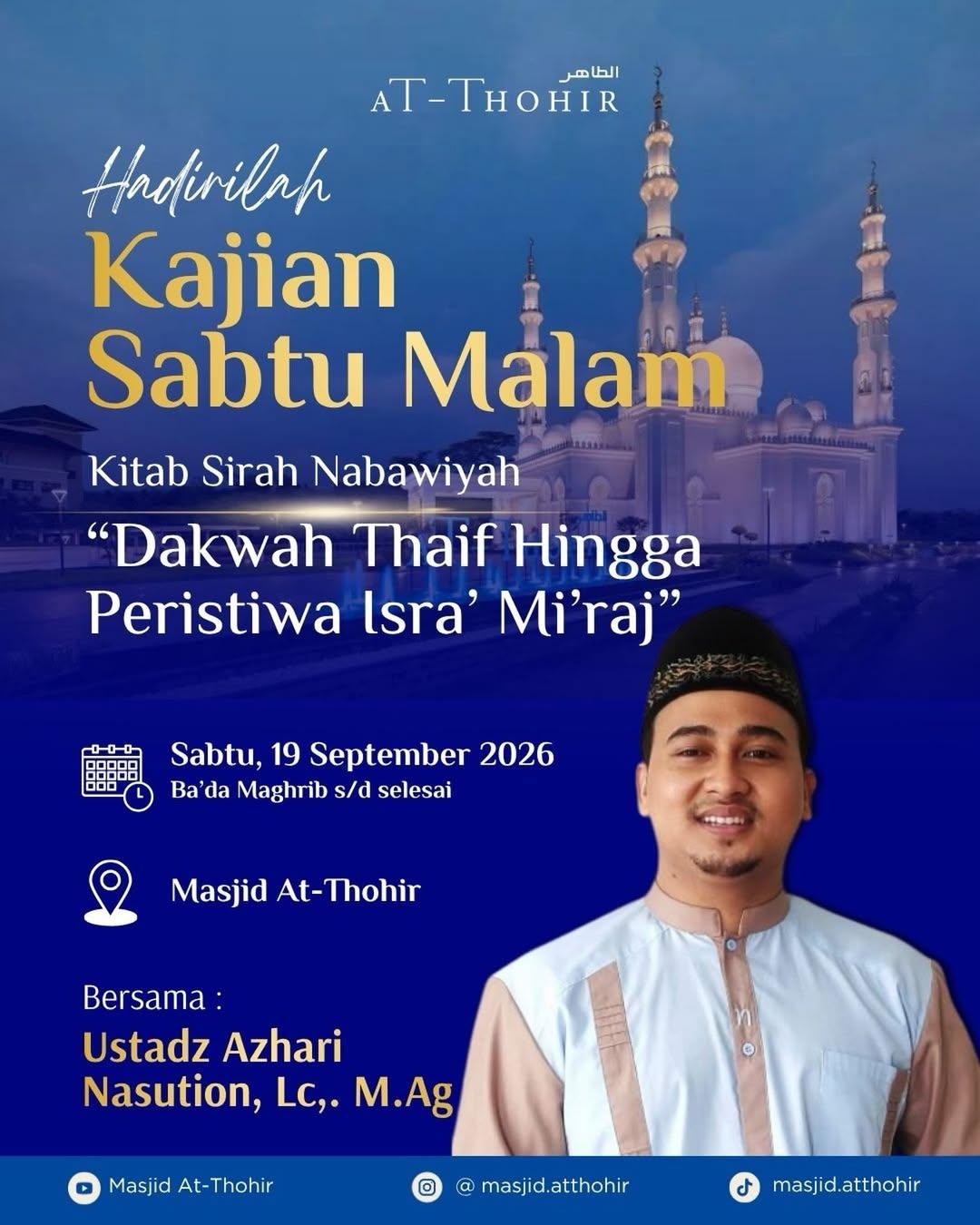 Dakwah Thaif Hingga Peristiwa Isra’ Mi’raj