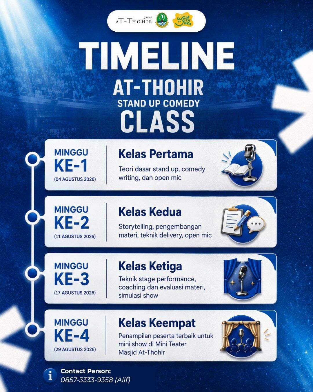 AT-THOHIR STAND-UP COMEDY CLASS Batch 1