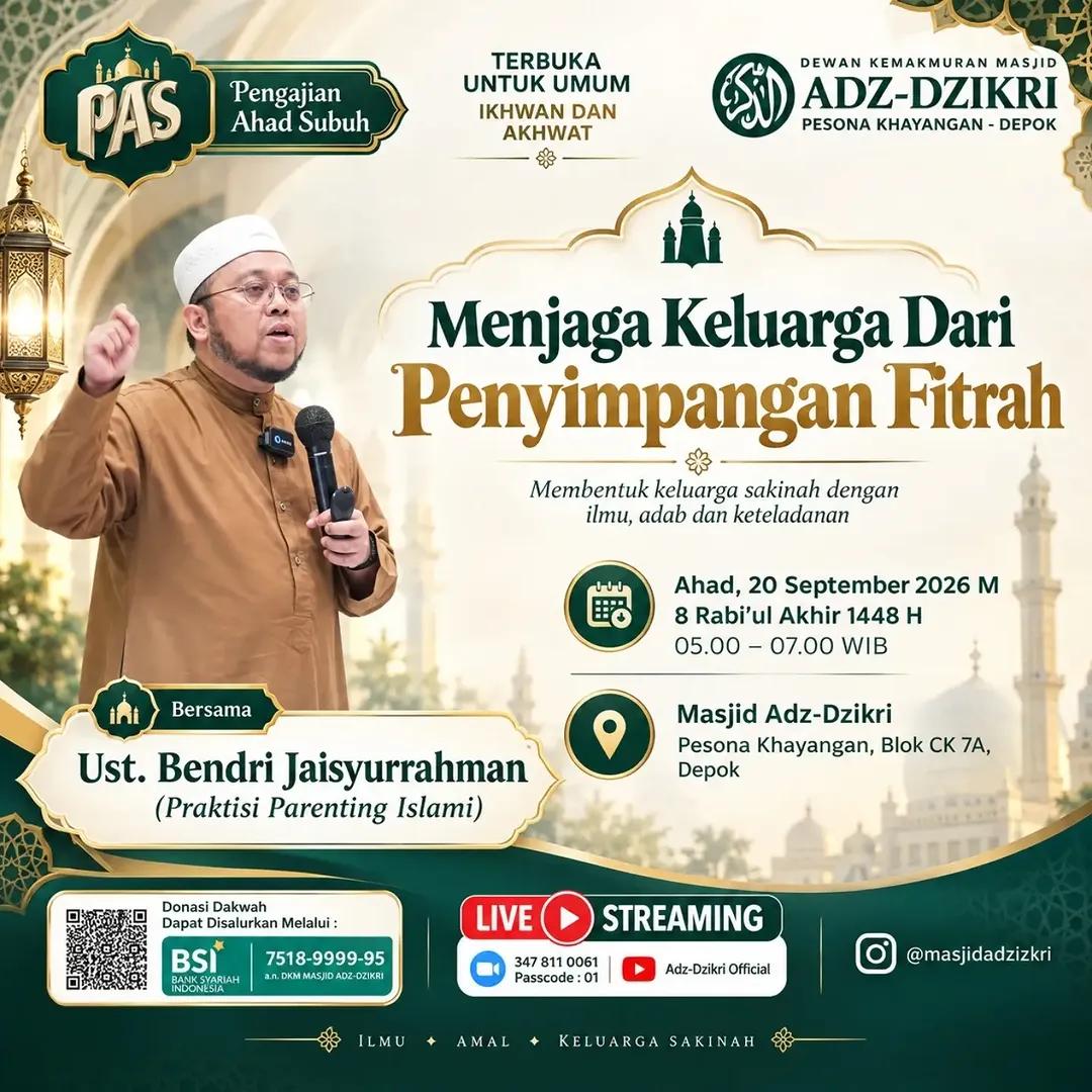 MENJAGA KELUARGA DARI PENYIMPANGAN FITRAH