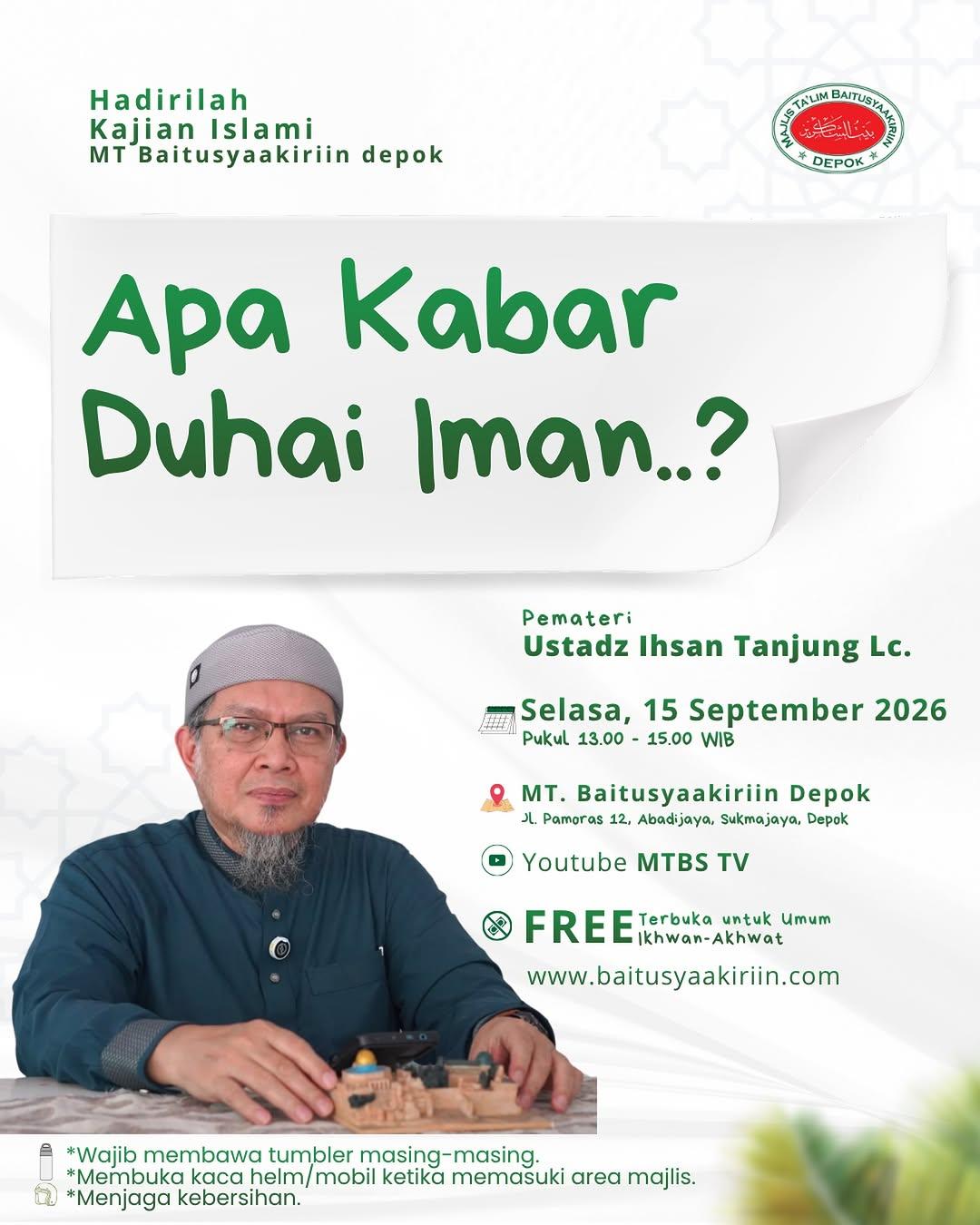 Apa Kabar Duhai Iman?