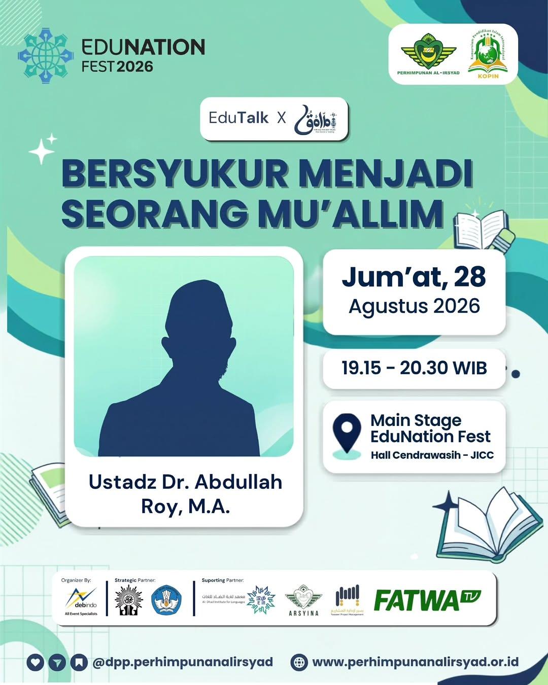 EduTalk x Qolbi: BERSYUKUR MENJADI SEORANG MU’ALLIM