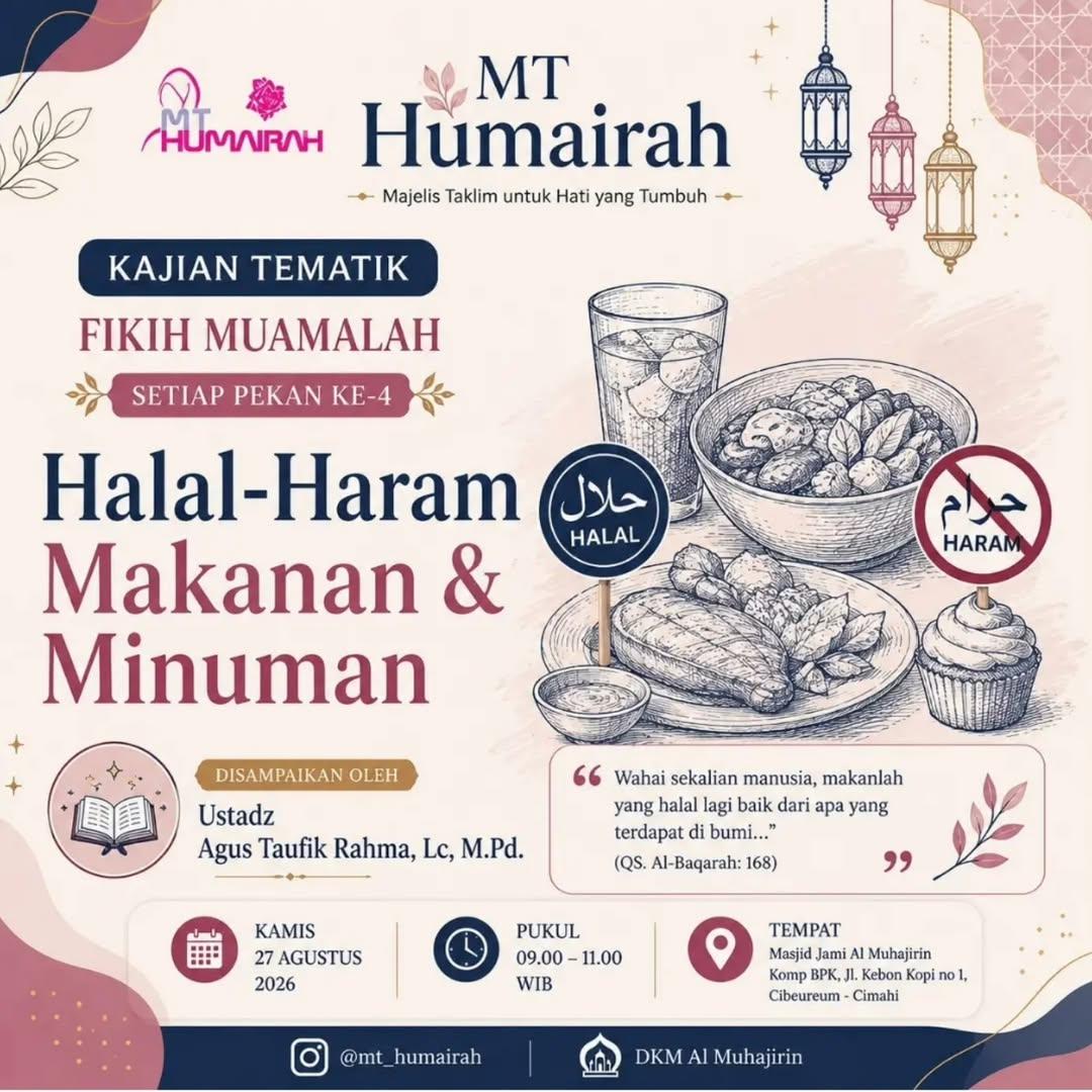 Halal - Haram Makanan dan Minuman