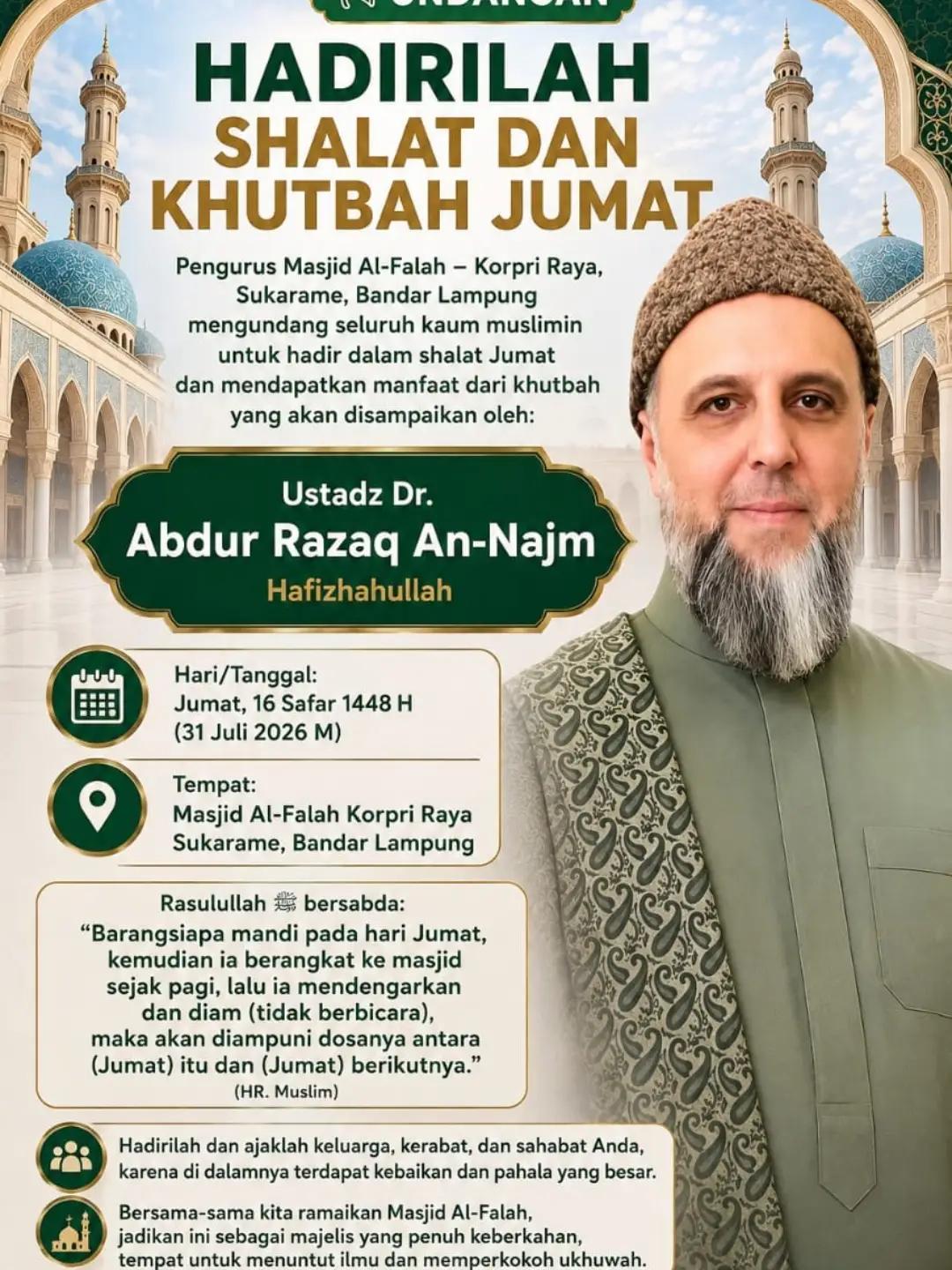 Shalat dan Khutbah Jumat