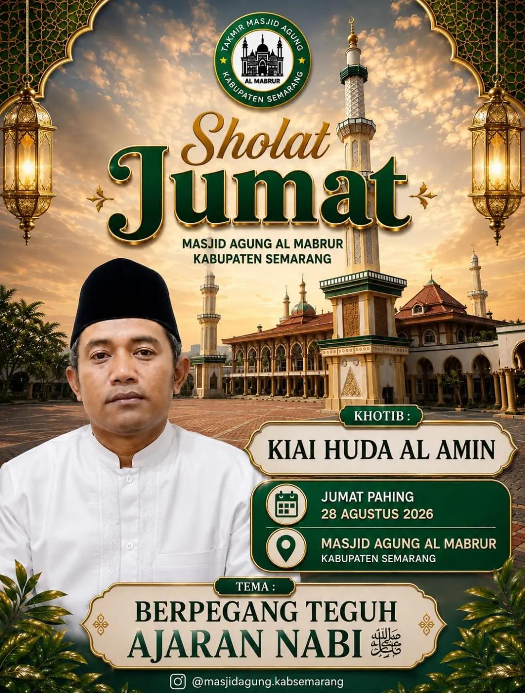 Khutbah Jum'at: Berpegang Teguh Ajaran Nabi