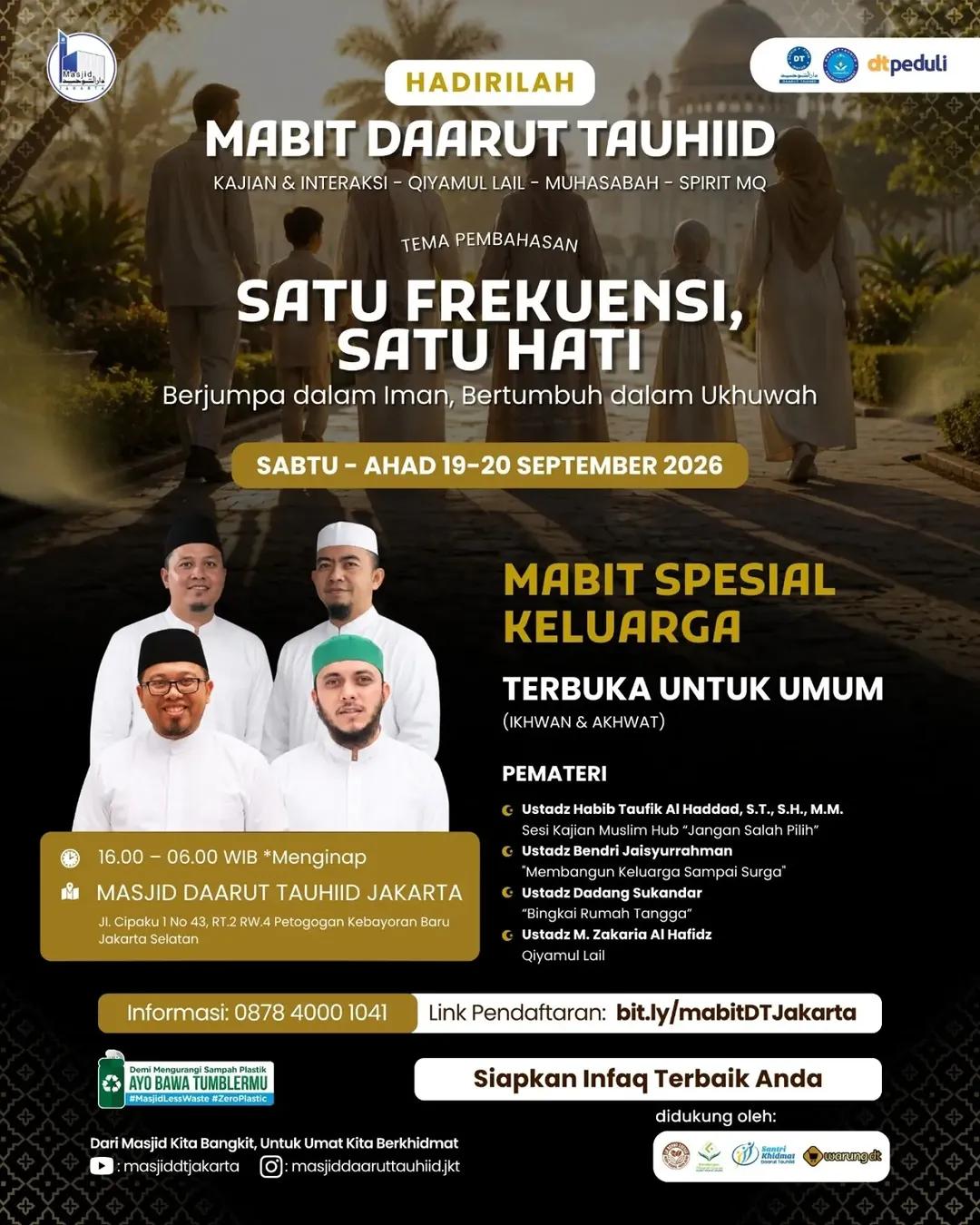 Mabit Spesial Keluarga: Satu Frekuensi, Satu Hati