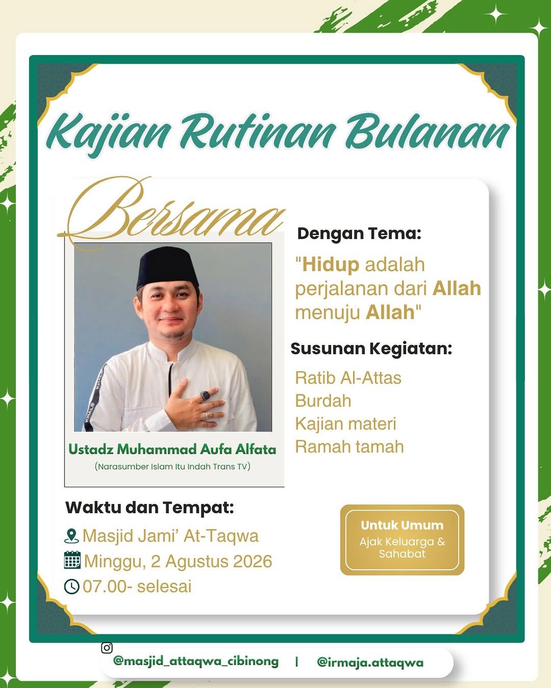 Kajian Rutinan Bulanan